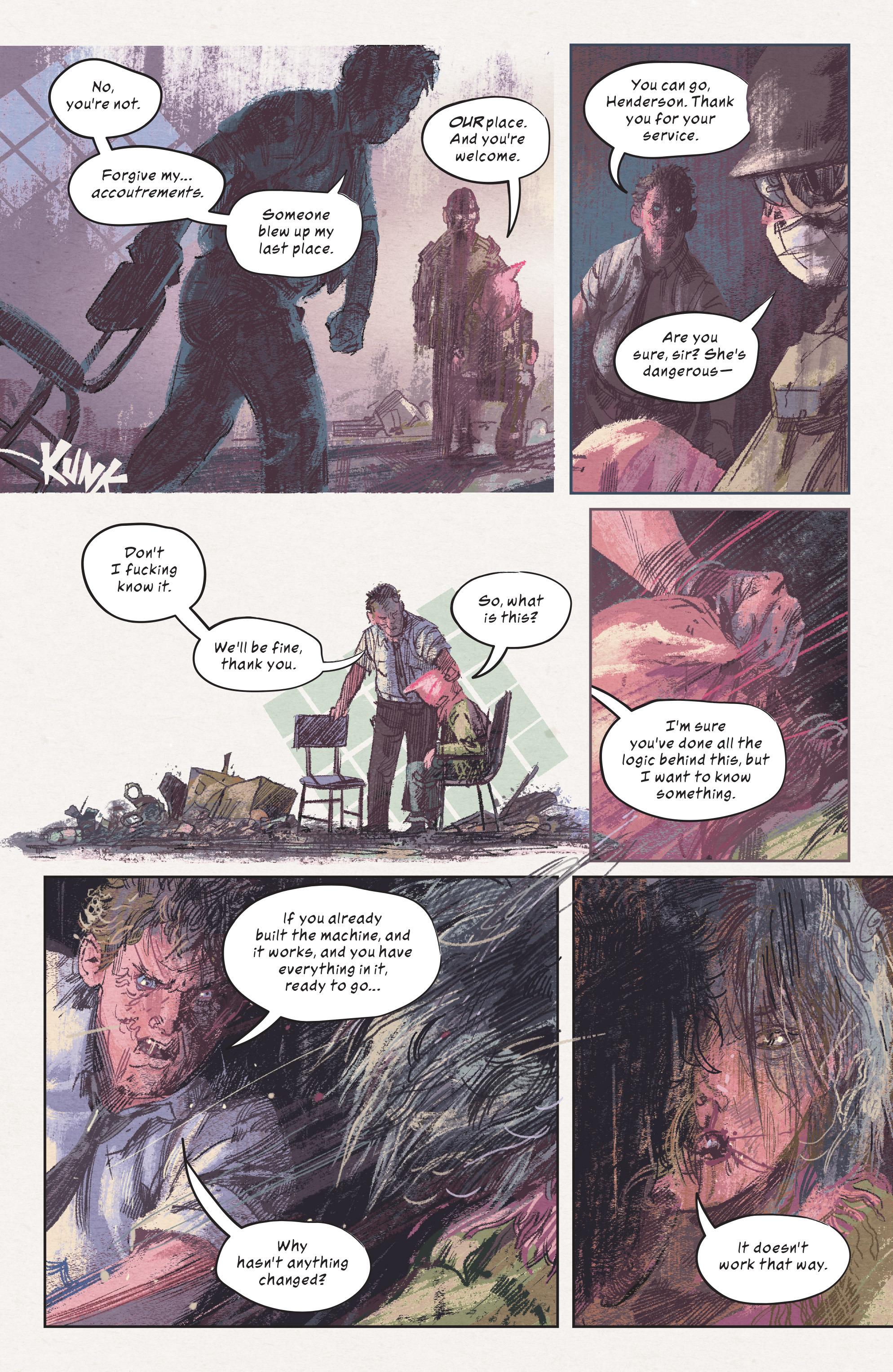 Read online The Bunker (2014) comic -  Issue #5 - 21