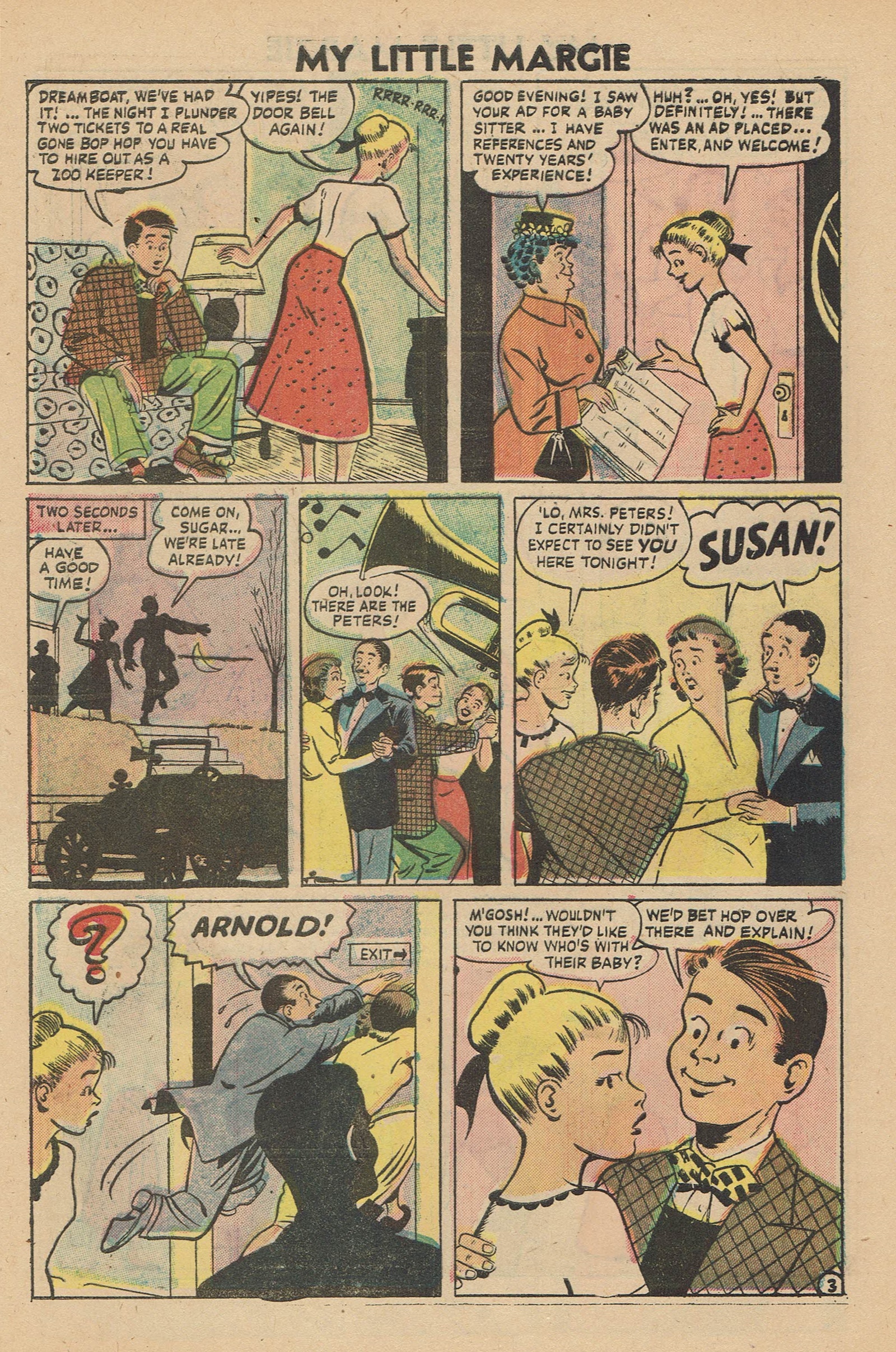 Read online My Little Margie (1954) comic -  Issue #11 - 32