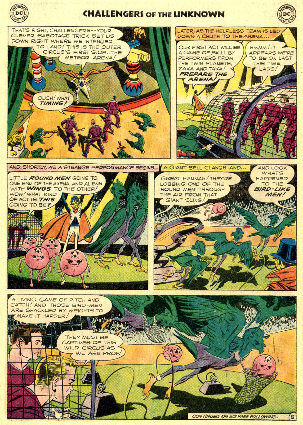 Read online Challengers of the Unknown (1958) comic -  Issue #6 - 10
