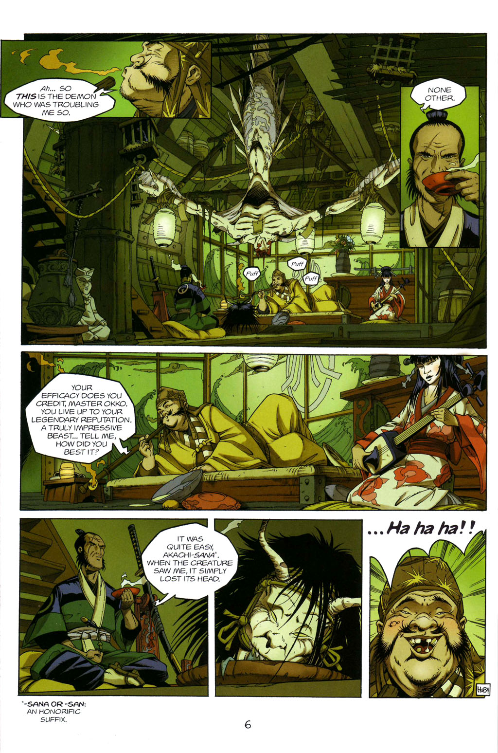 Read online Okko: The Cycle of Water comic -  Issue #1 - 7