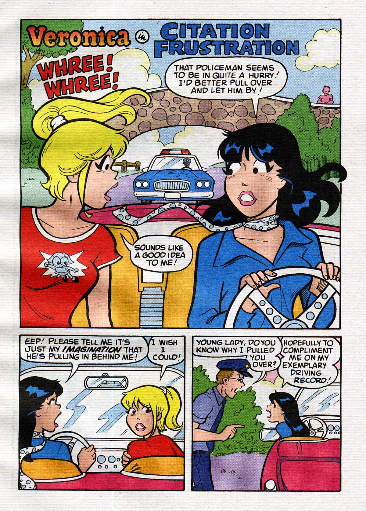 Read online Betty and Veronica Digest Magazine comic -  Issue #151 - 10