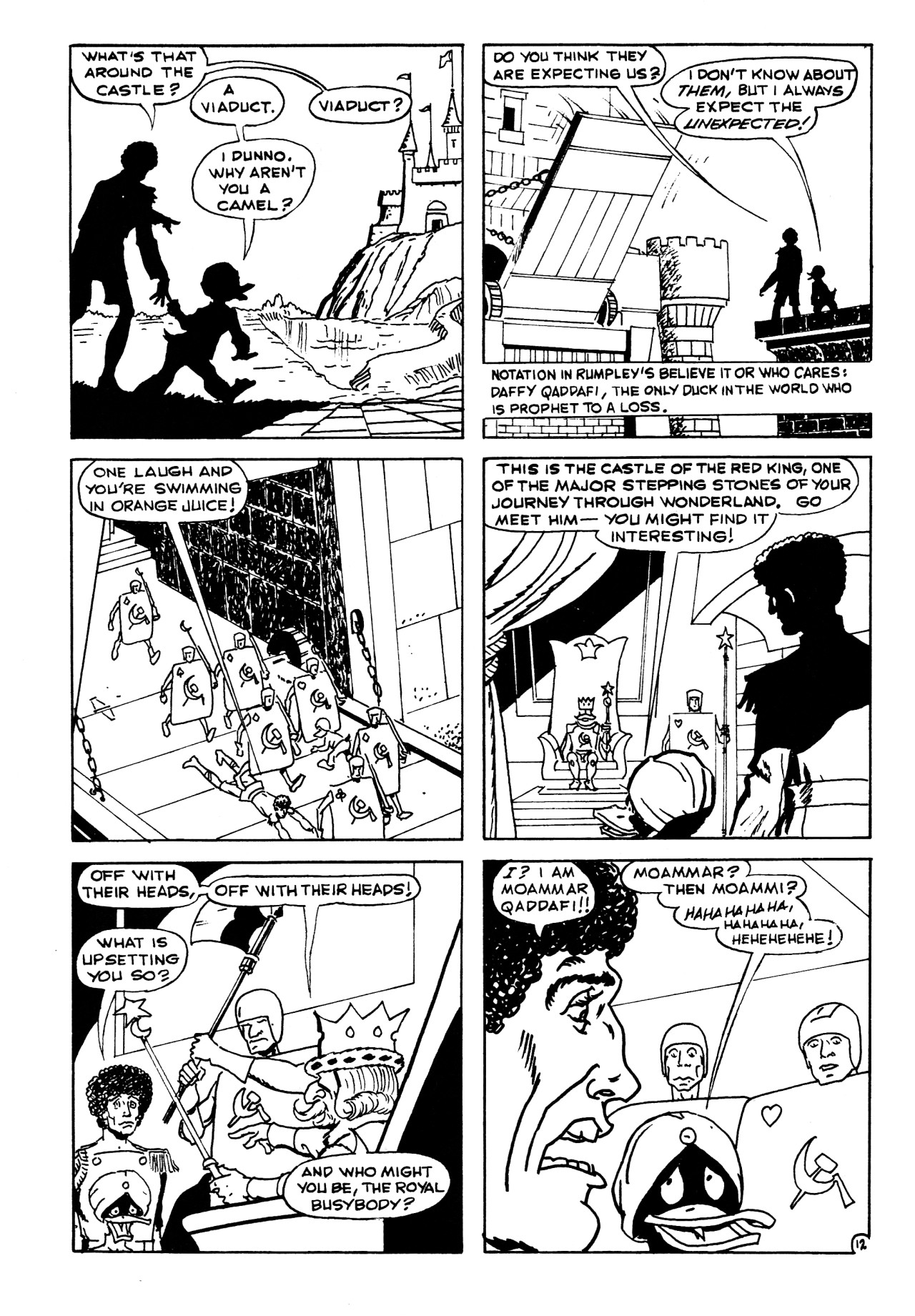 Read online Daffy Qaddafi comic -  Issue # Full - 14