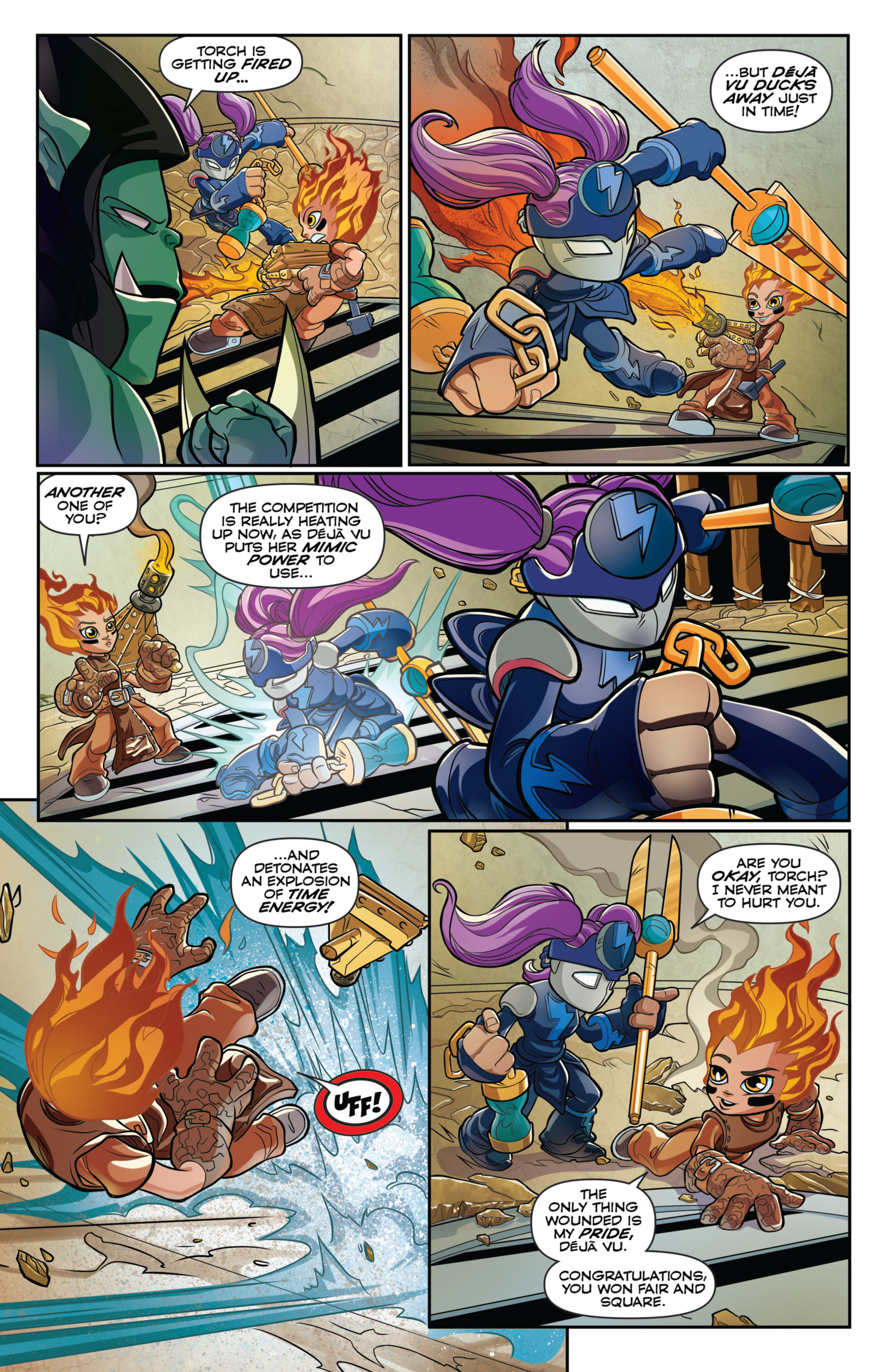 Read online Skylanders comic -  Issue #4 - 4