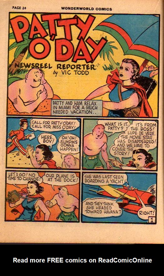 Read online Wonderworld Comics comic -  Issue #13 - 25