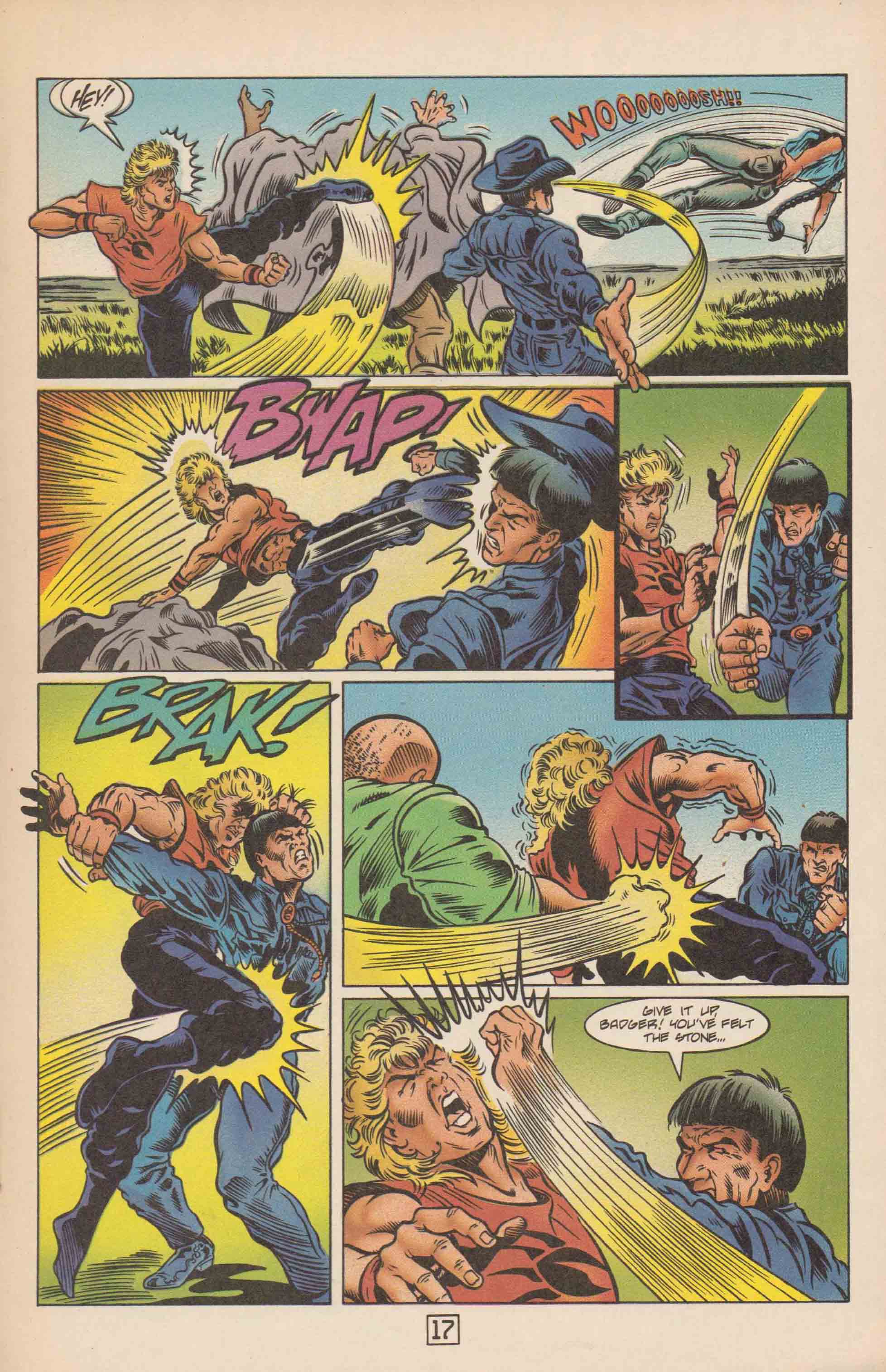 Read online The Badger comic -  Issue #60 - 21