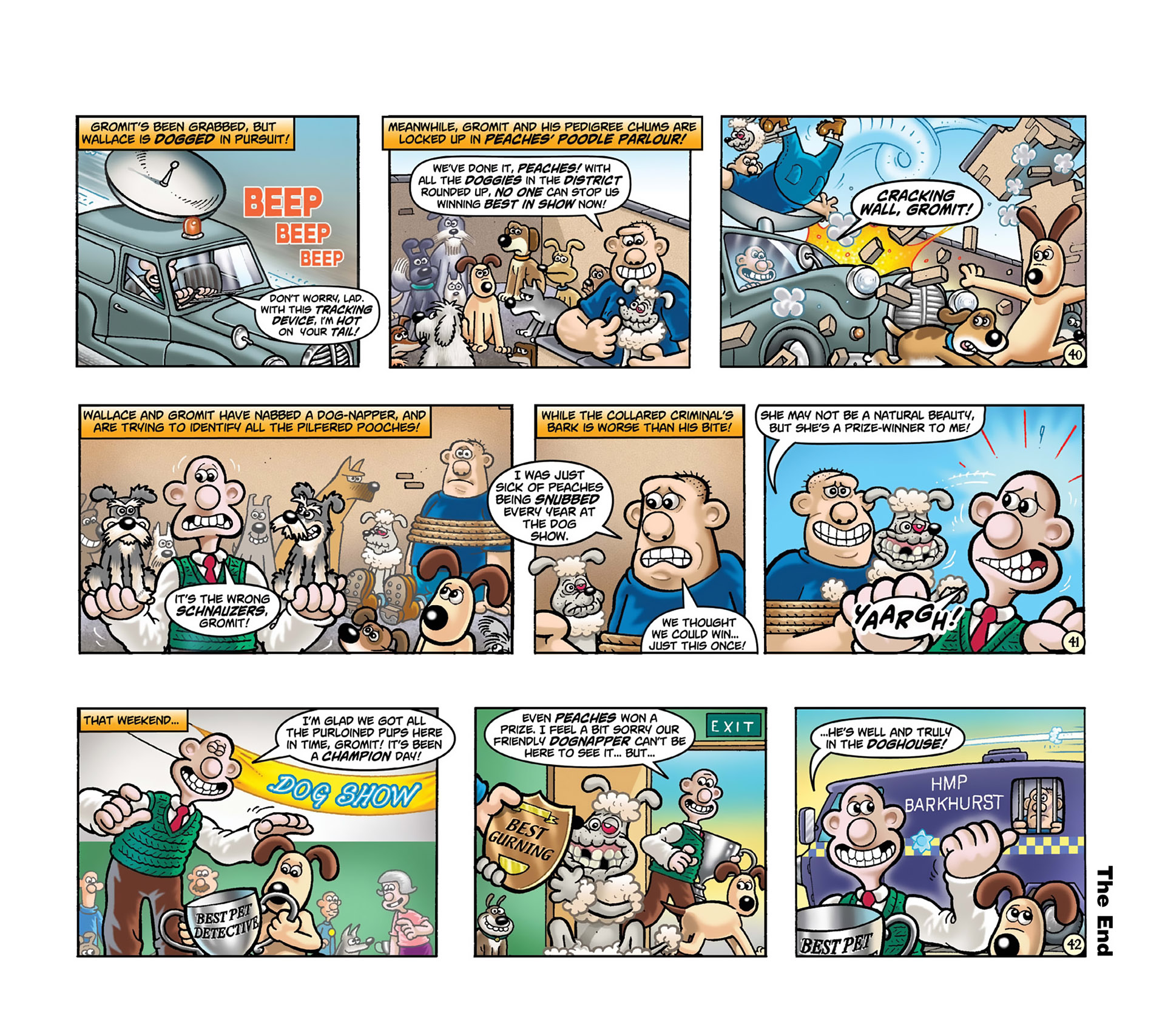 Read online Wallace & Gromit Dailies comic -  Issue #1 - 15