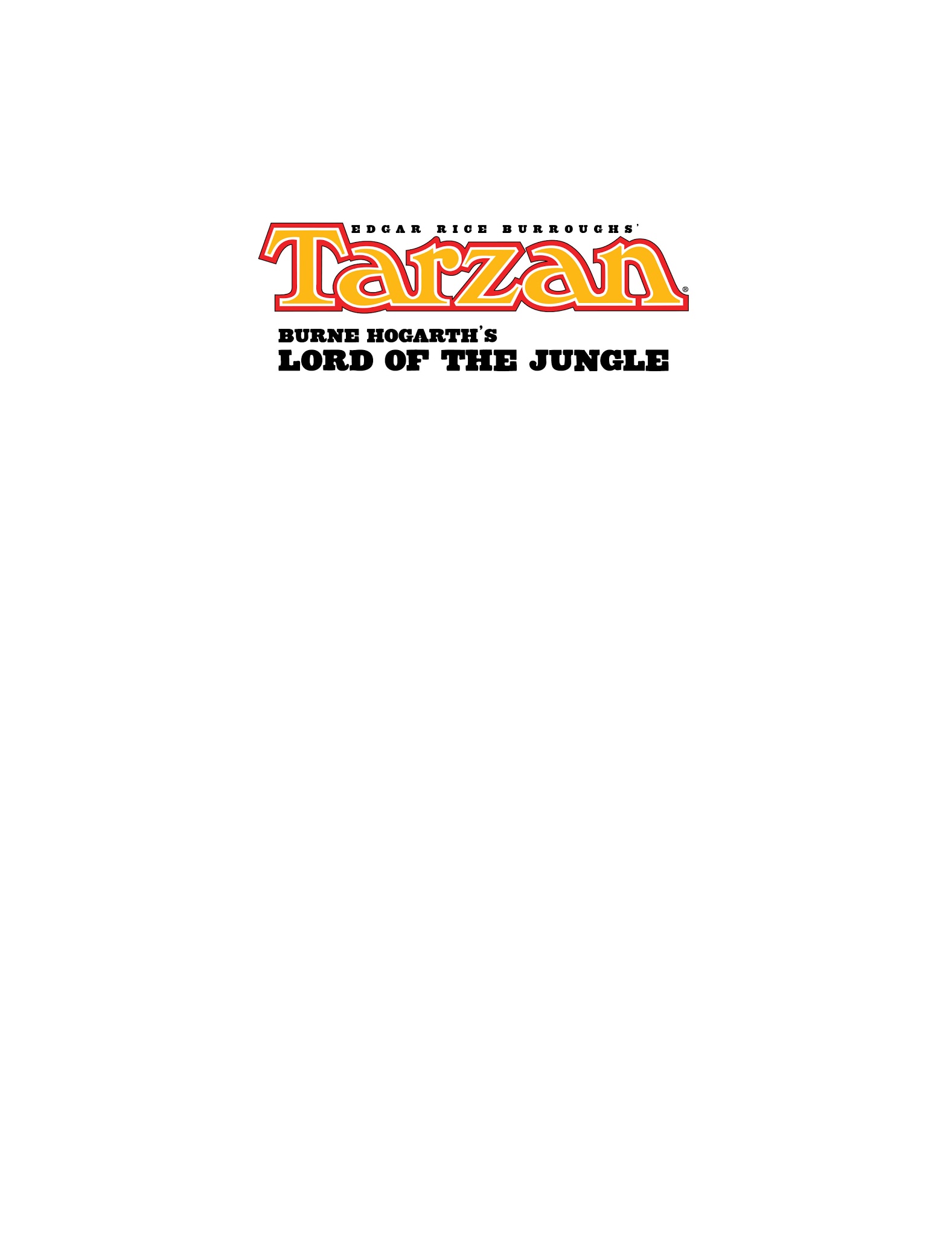 Read online Edgar Rice Burroughs' Tarzan: Burne Hogarth's Lord of the Jungle comic -  Issue # TPB - 3