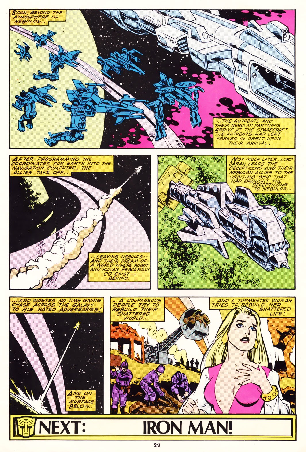 Read online The Transformers (UK) comic -  Issue #145 - 21