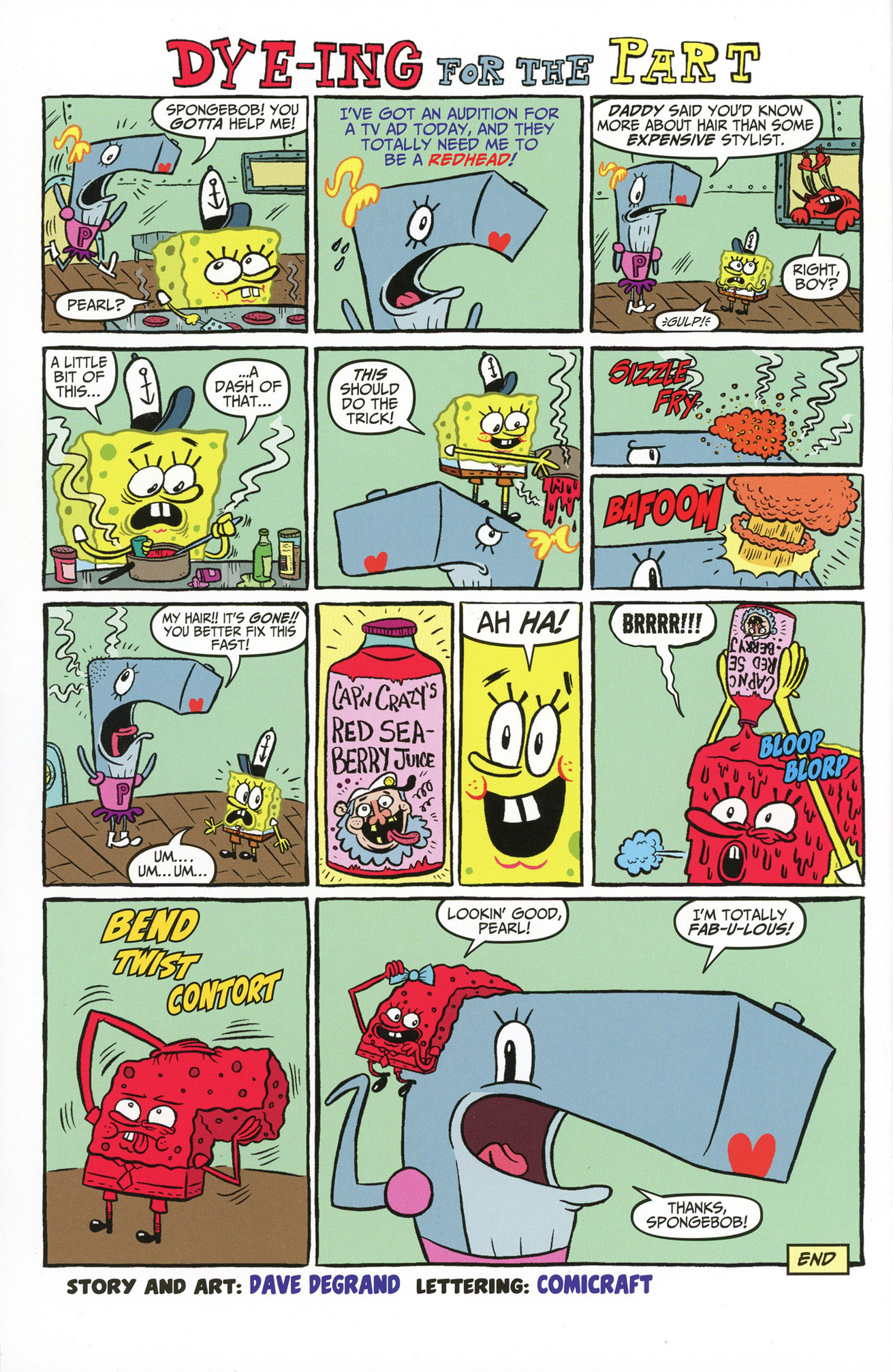 Read online SpongeBob Comics comic -  Issue #17 - 34