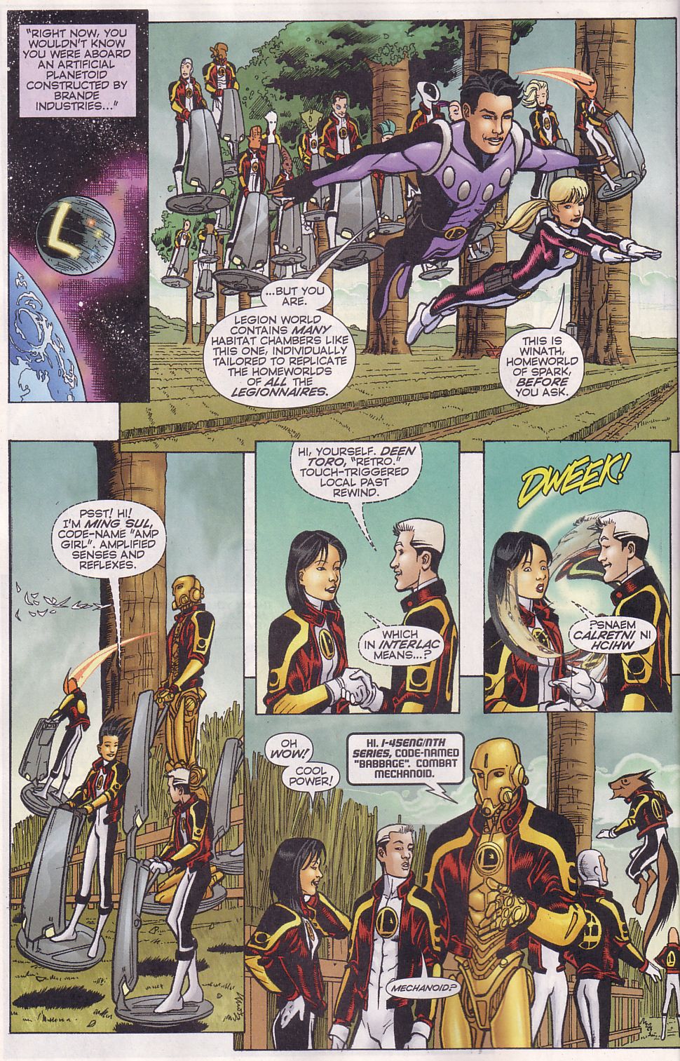 Read online The Legion comic -  Issue #25 - 9