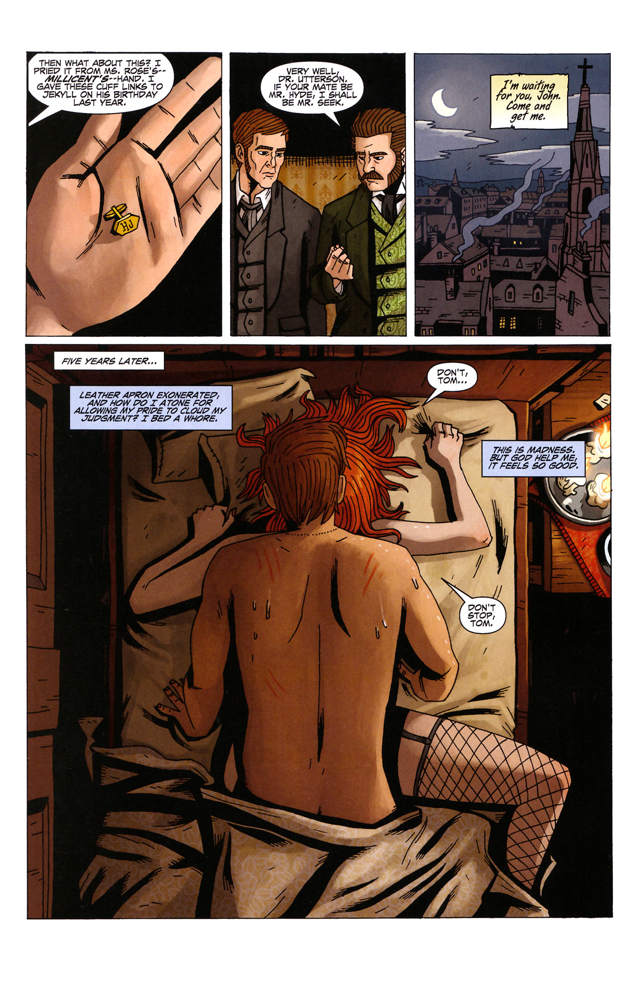 Read online The Strange Case of Mr. Hyde comic -  Issue #3 - 4