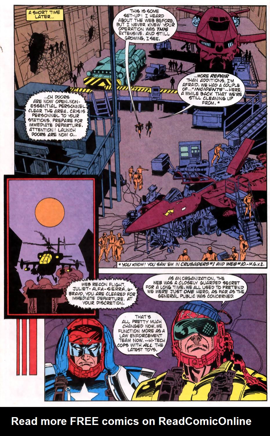 Read online The Web (1991) comic -  Issue #12 - 11