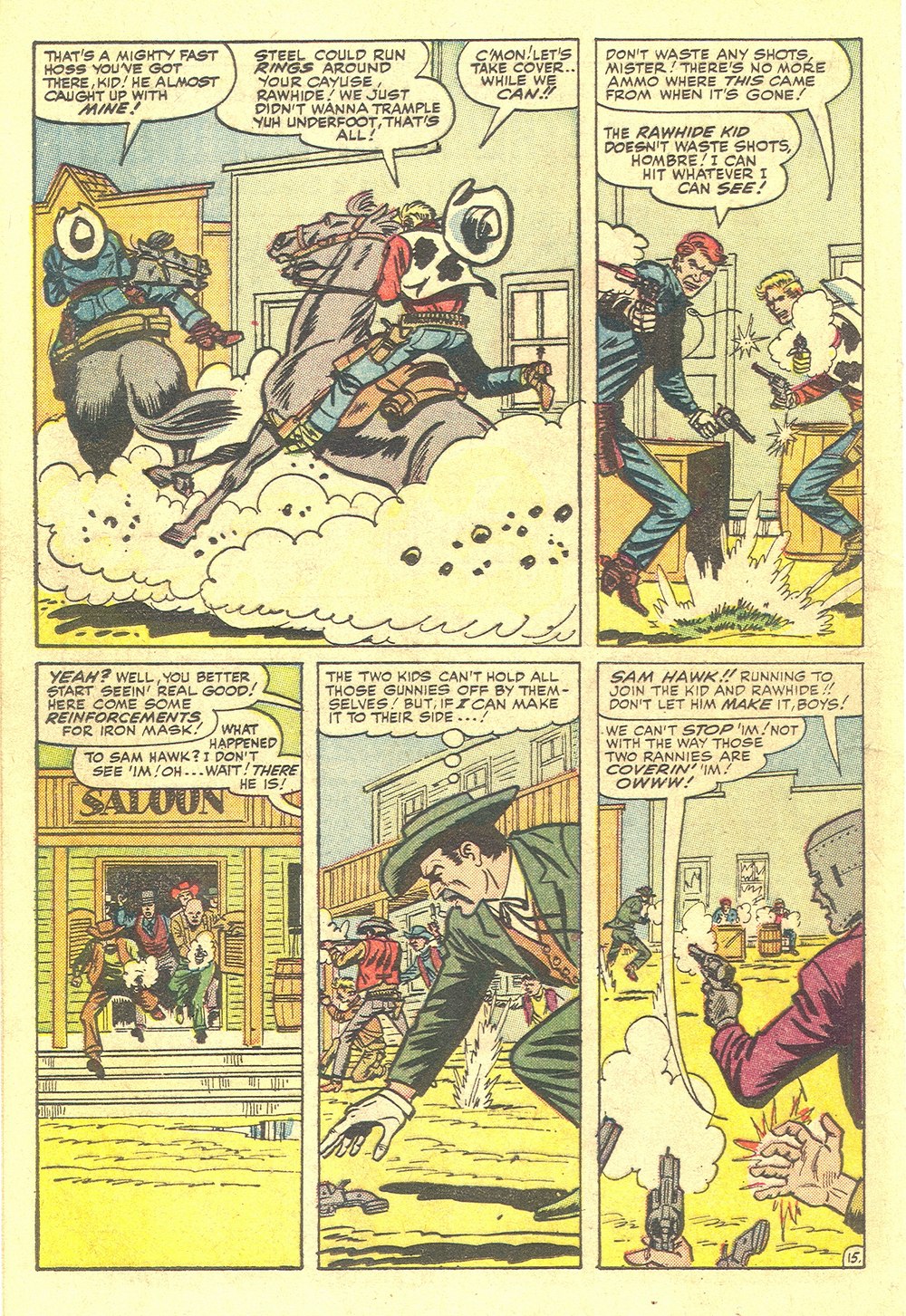 Read online Kid Colt Outlaw comic -  Issue #121 - 20