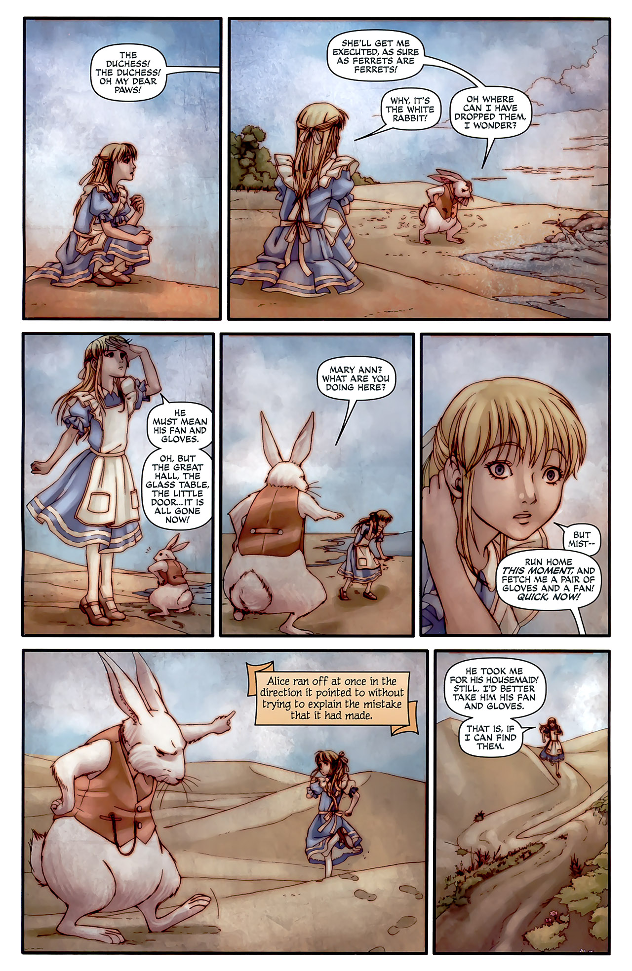 Read online The Complete Alice in Wonderland comic -  Issue #1 - 23