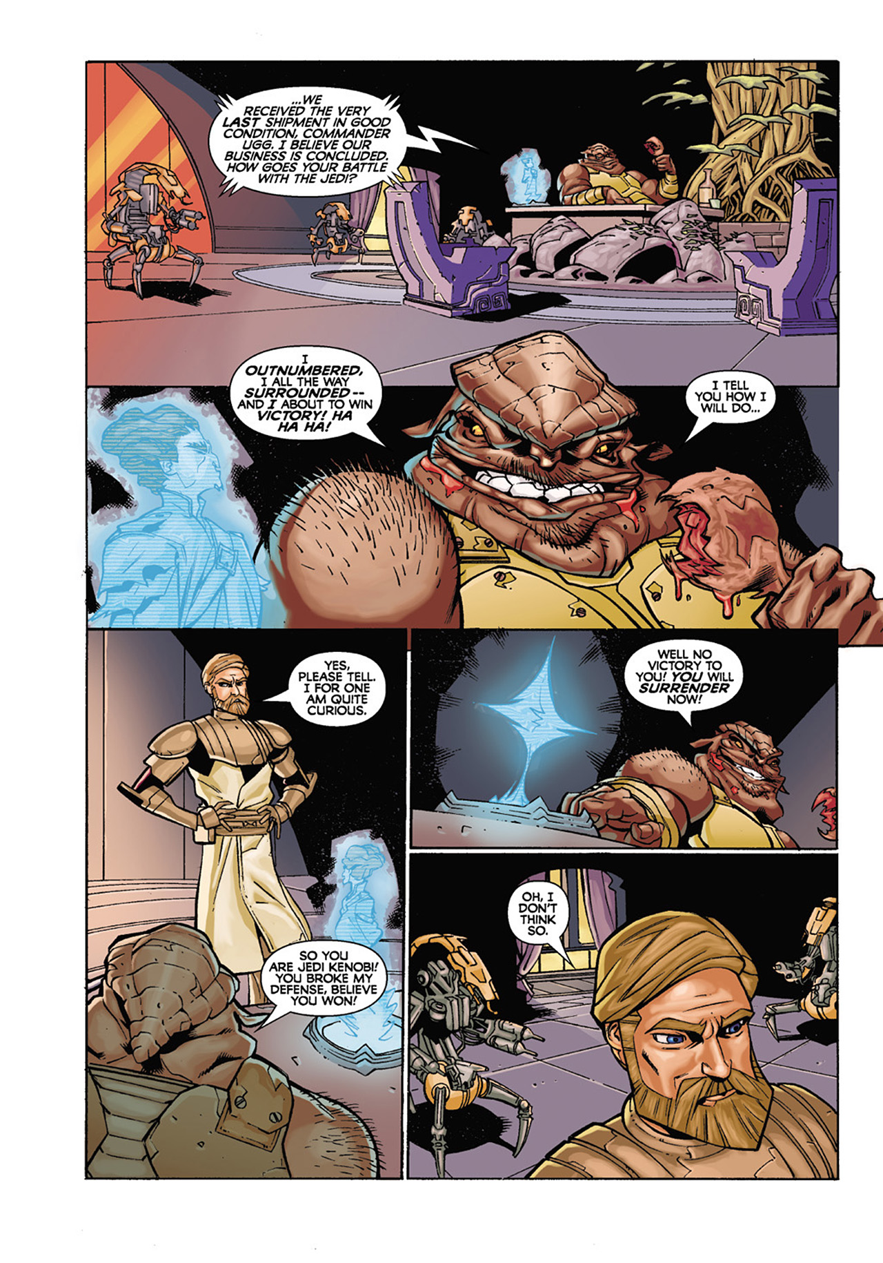 Read online Star Wars: The Clone Wars comic -  Issue #1 - 11