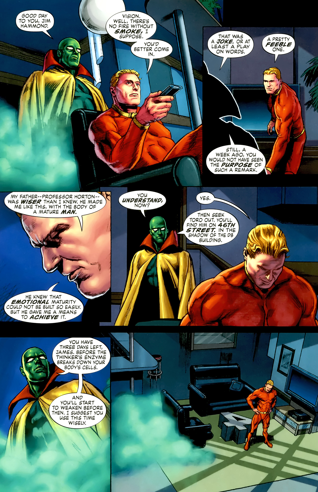 Read online The Torch comic -  Issue #6 - 7