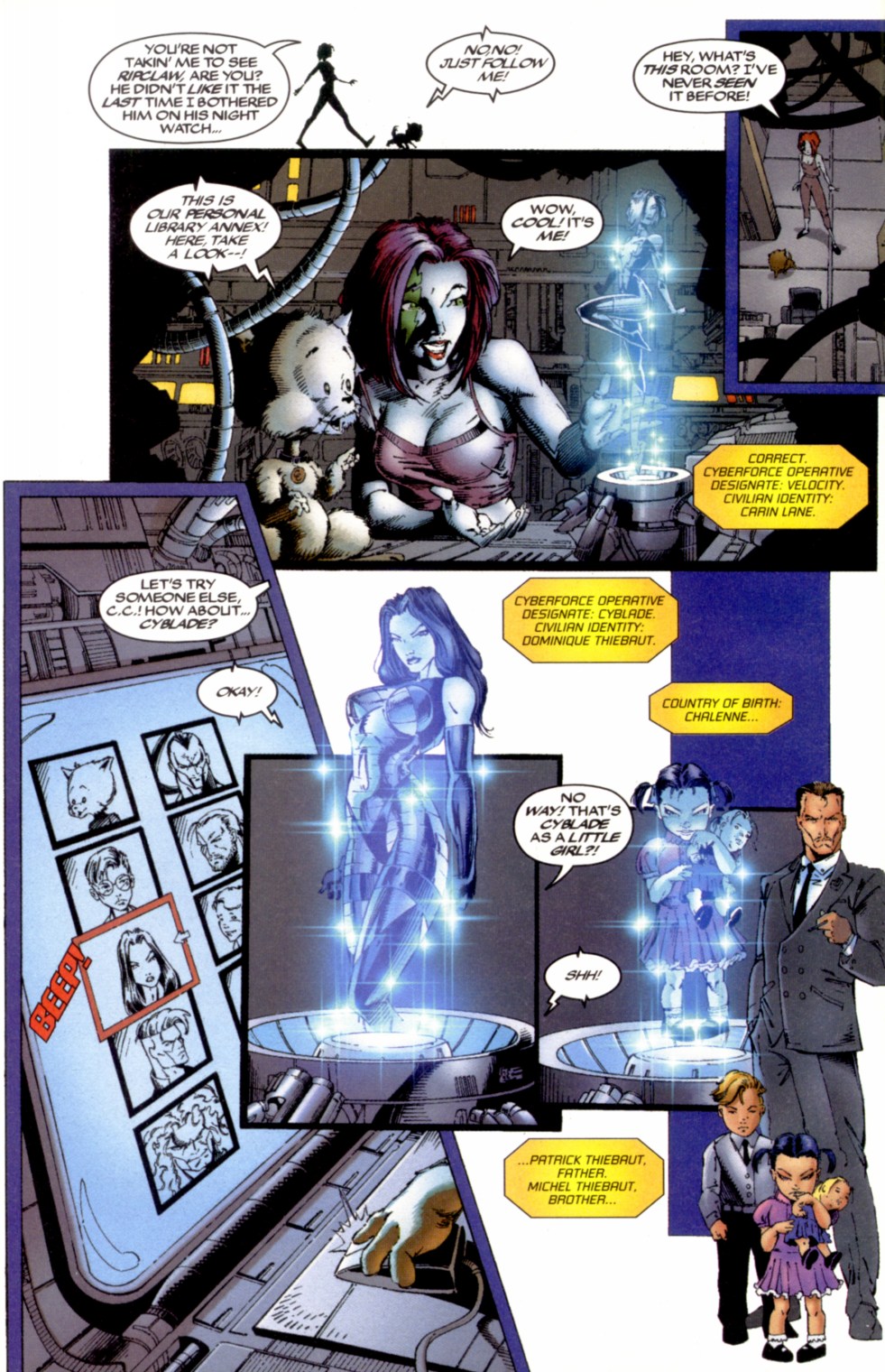 Read online Cyberforce Origins comic -  Issue #1 - 4