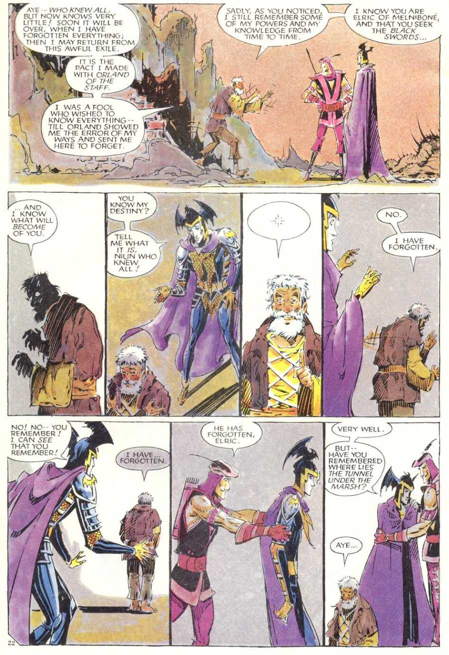 Read online Elric (1983) comic -  Issue #5 - 23