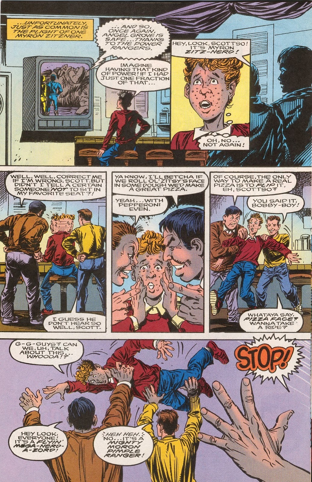 Saban's Mighty Morphin' Power Rangers (1995) issue 4 - Page 18