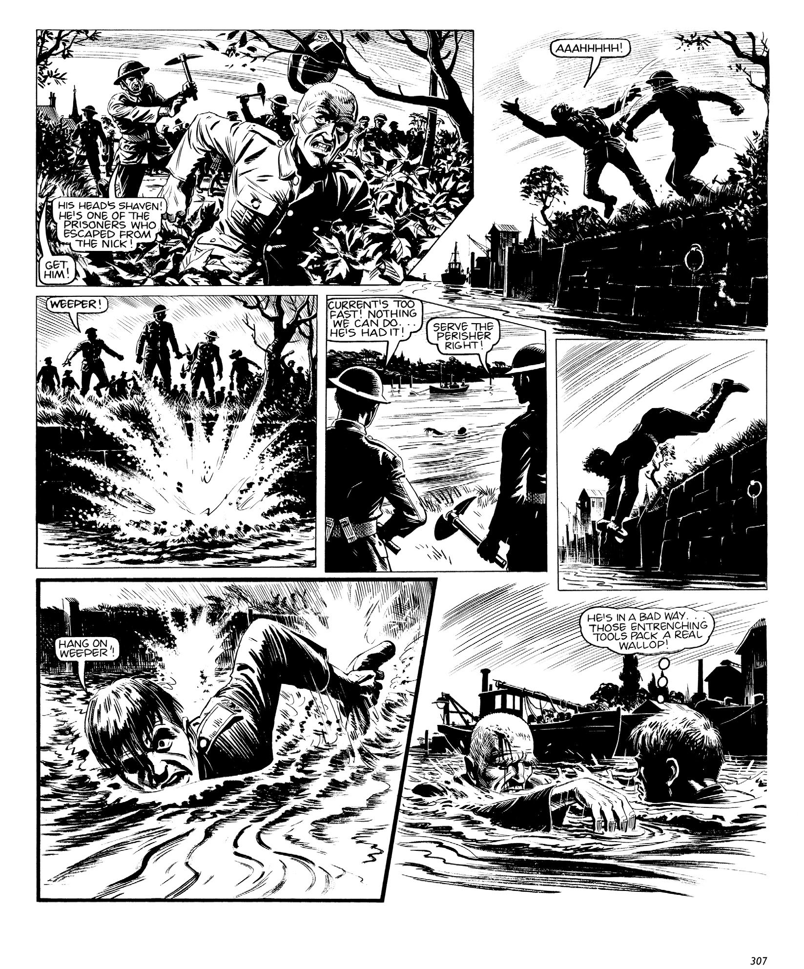 Read online Charley's War: The Definitive Collection comic -  Issue # TPB 2 - 307