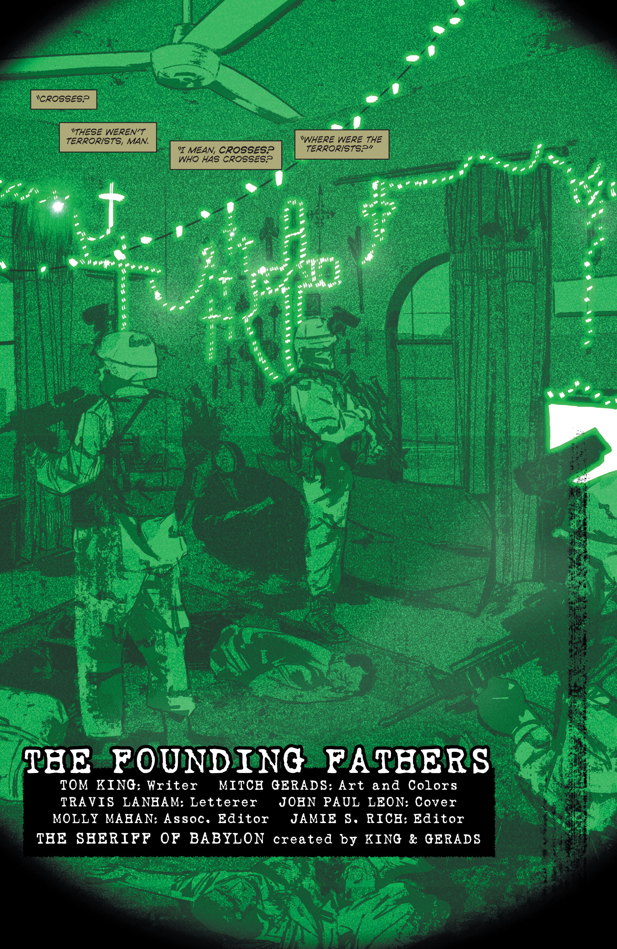 Read online The Sheriff of Babylon comic -  Issue #10 - 23