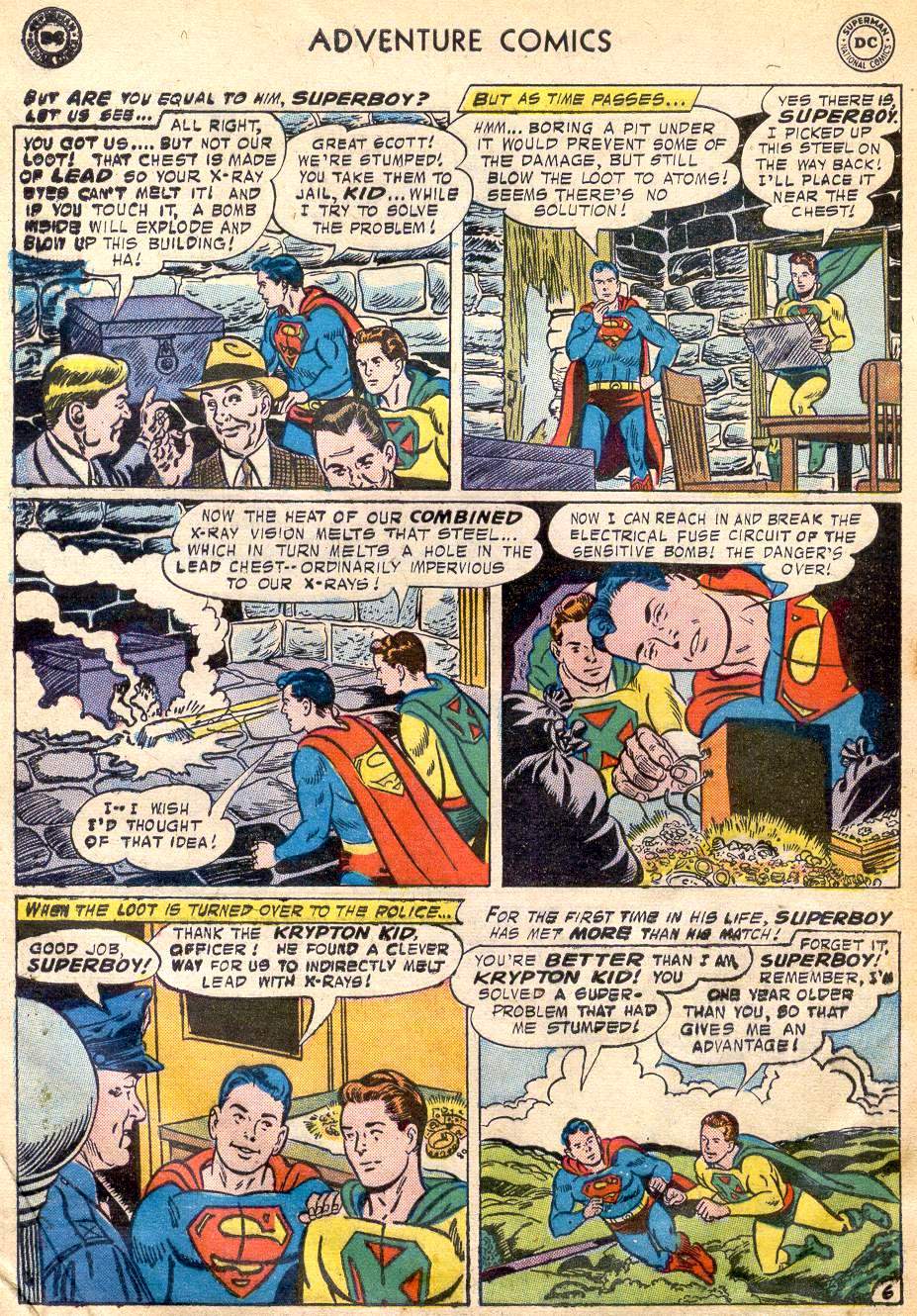 Read online Adventure Comics (1938) comic -  Issue #242 - 8