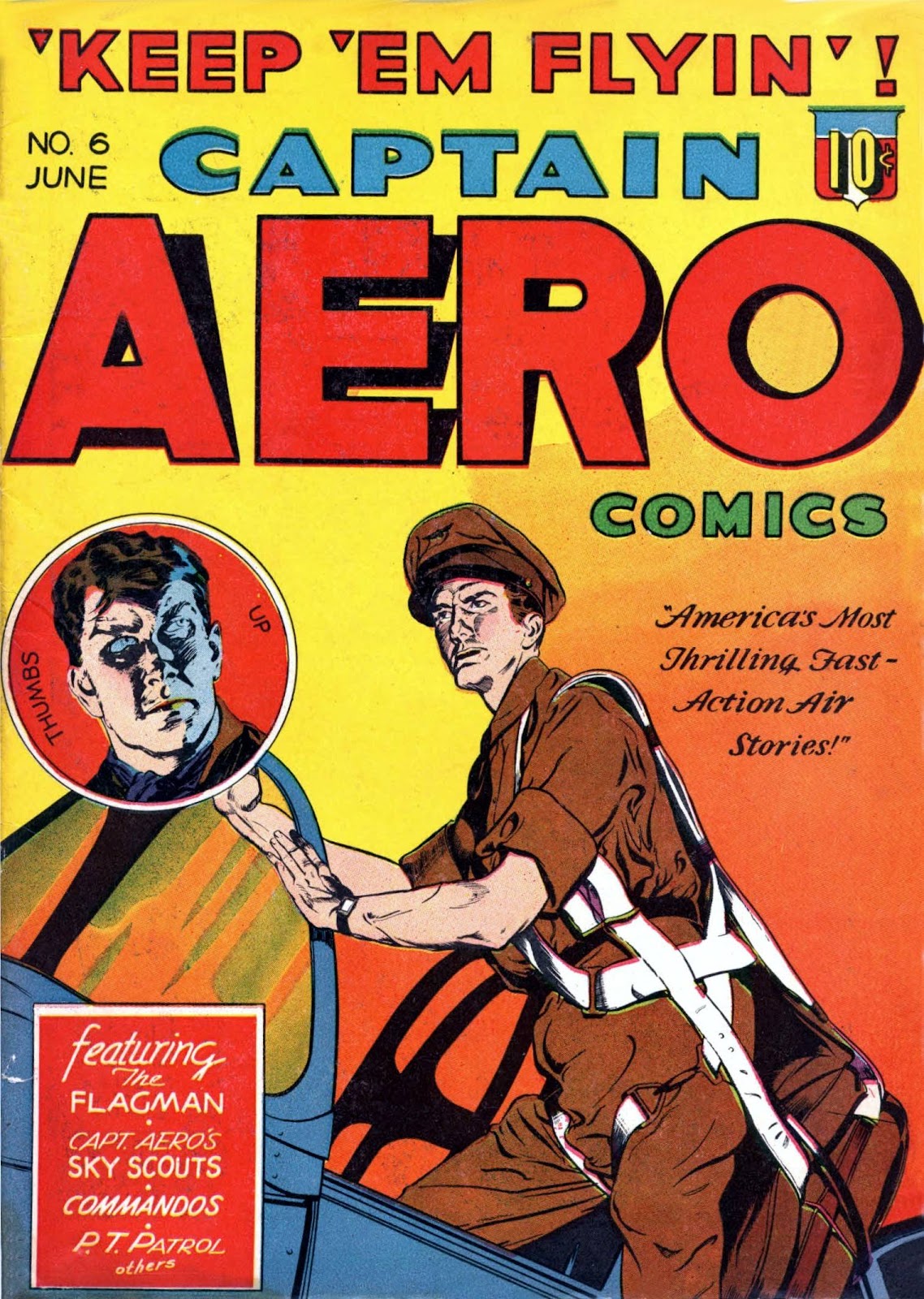 Captain Aero Comics issue 6 - Page 1