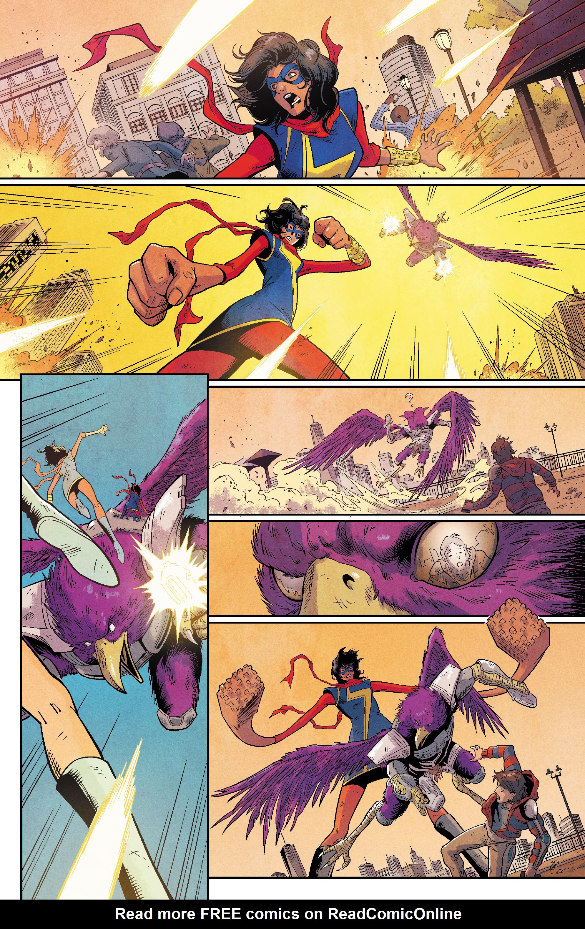 Read online Magnificent Ms. Marvel comic -  Issue # _Director 's Cut - 96