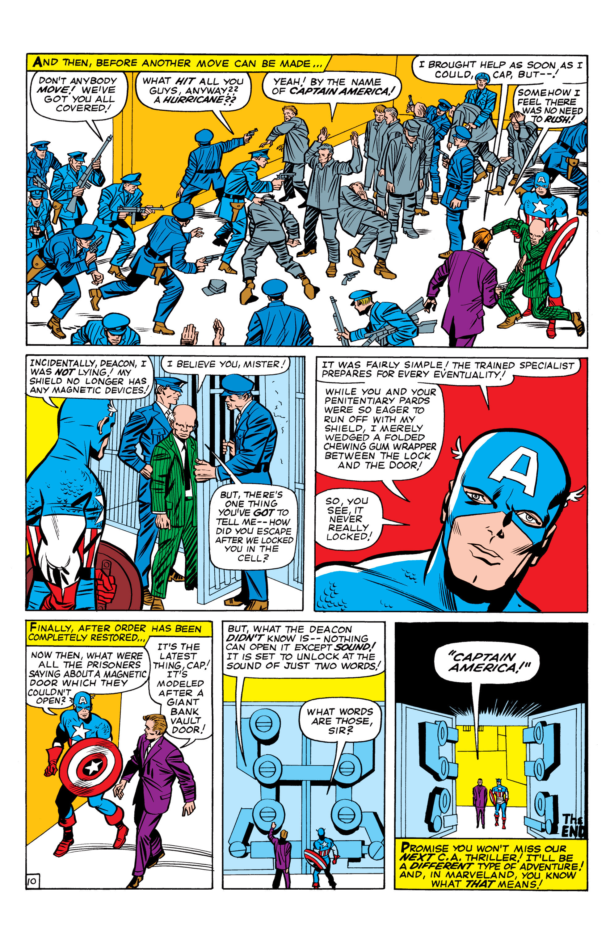 Read online Marvel Masterworks: Captain America comic -  Issue # TPB 1 (Part 1) - 49