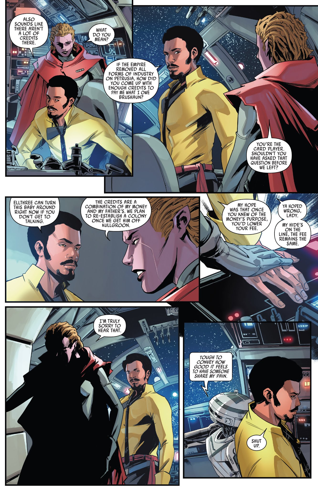 Read online Star Wars: Lando: Double Or Nothing comic -  Issue #1 - 14