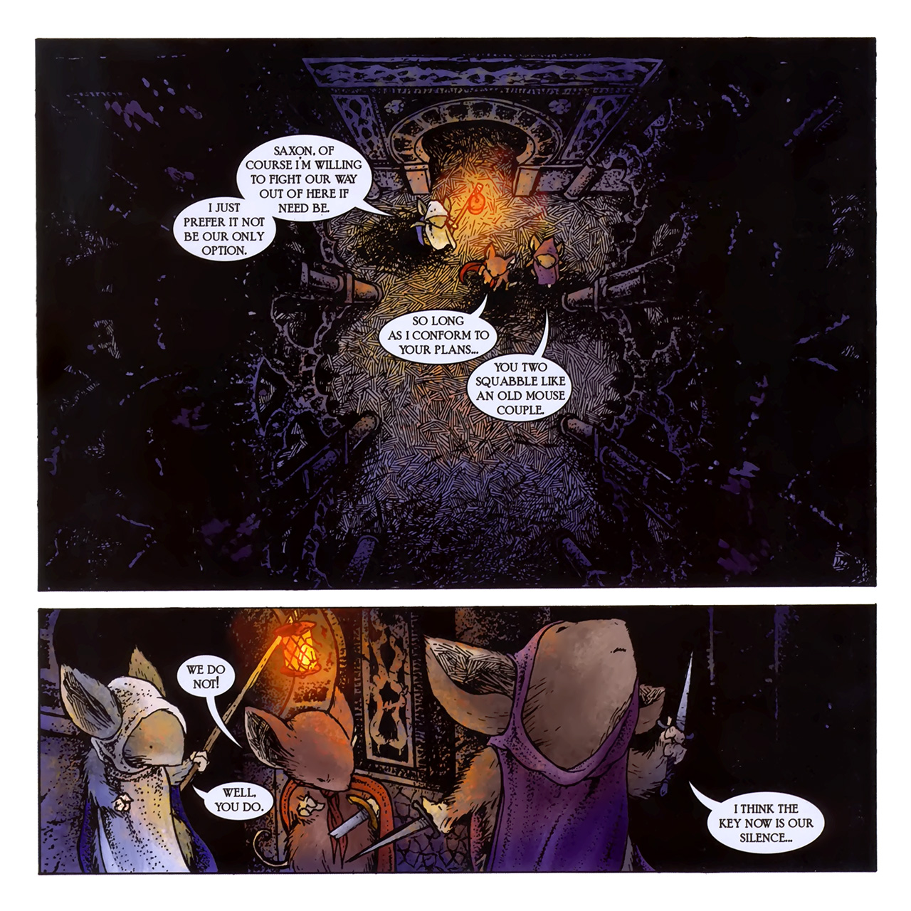 Read online Mouse Guard: Winter 1152 comic -  Issue #3 - 14