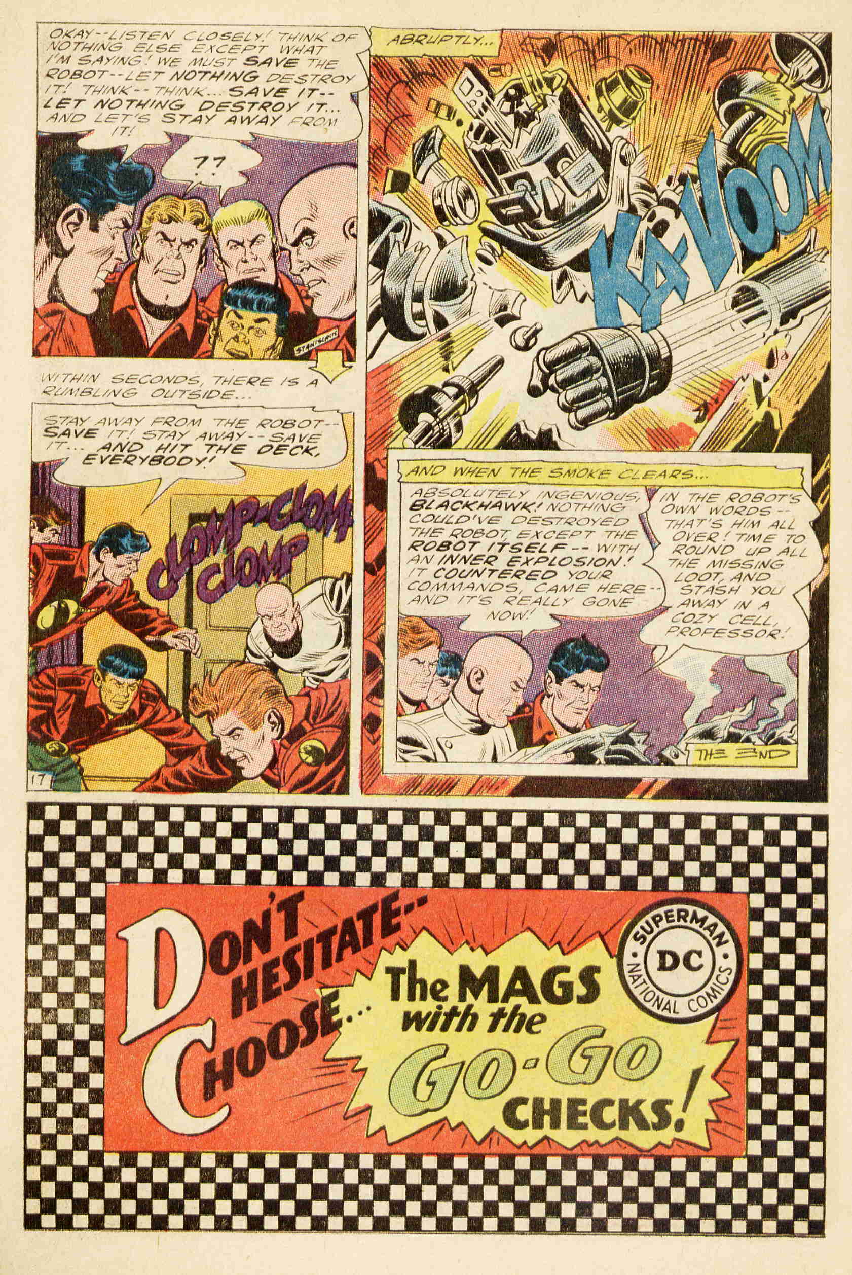 Read online Blackhawk (1957) comic -  Issue #220 - 20