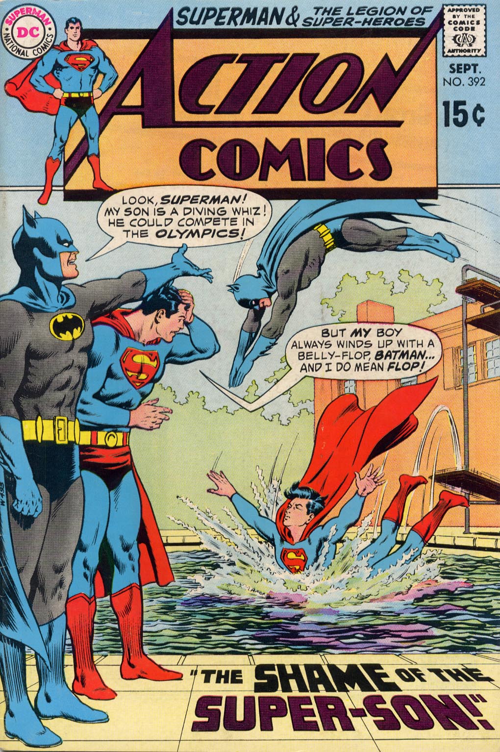 Read online Action Comics (1938) comic -  Issue #392 - 1