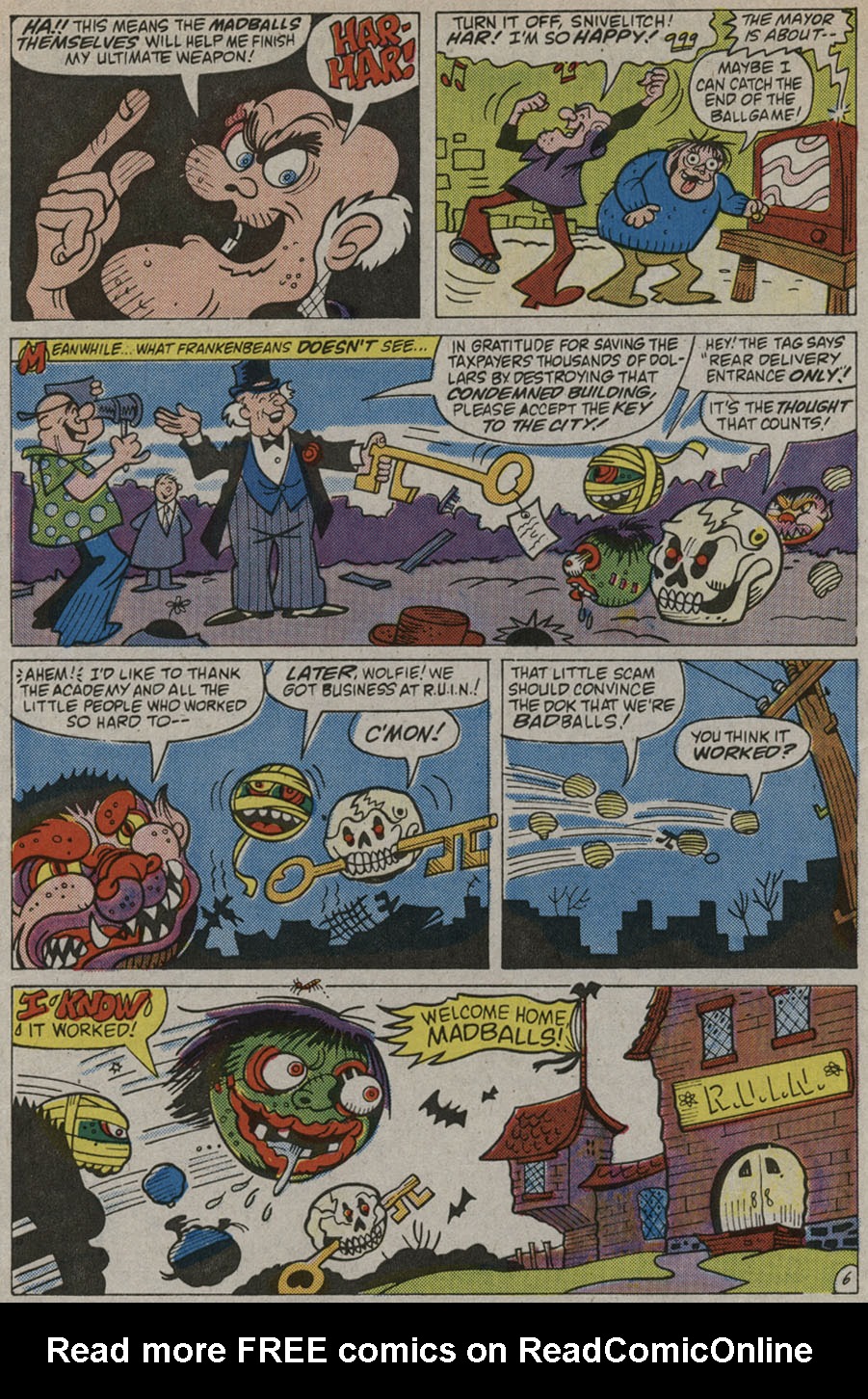 Read online Madballs comic -  Issue #7 - 10