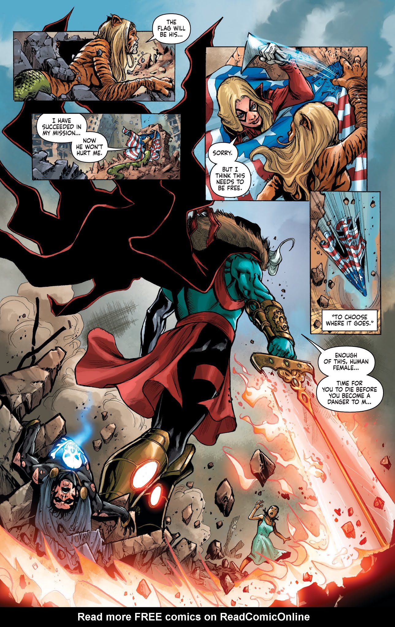 Read online Project Superpowers: Chapter Three comic -  Issue #5 - 22