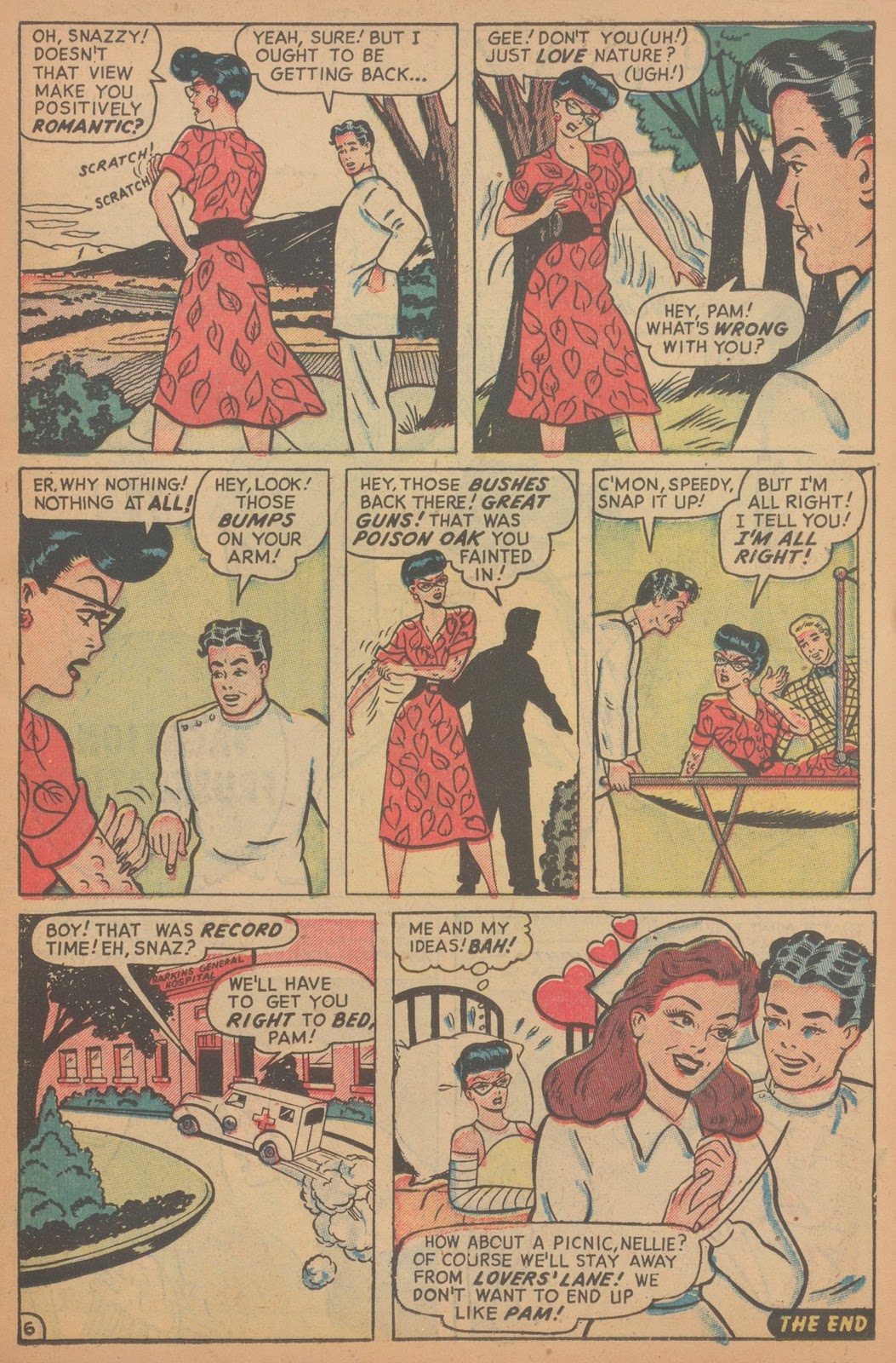 Read online Nellie The Nurse (1945) comic -  Issue #18 - 15