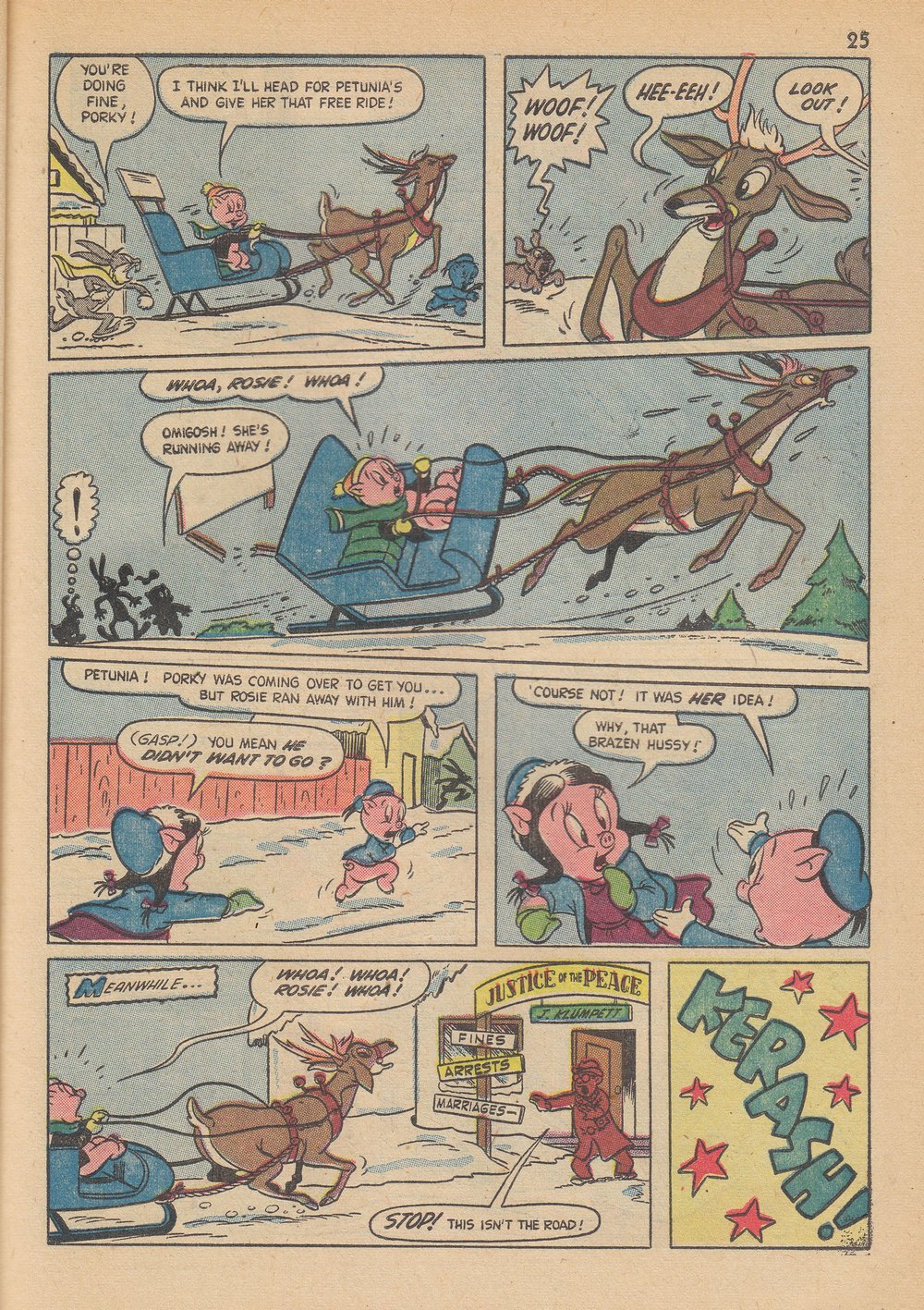 Read online Bugs Bunny's Christmas Funnies comic -  Issue # TPB 6 - 27
