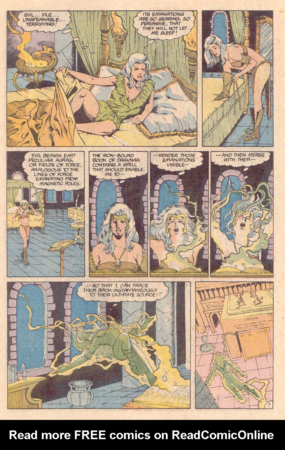 Read online Warlord (1976) comic -  Issue #120 - 7
