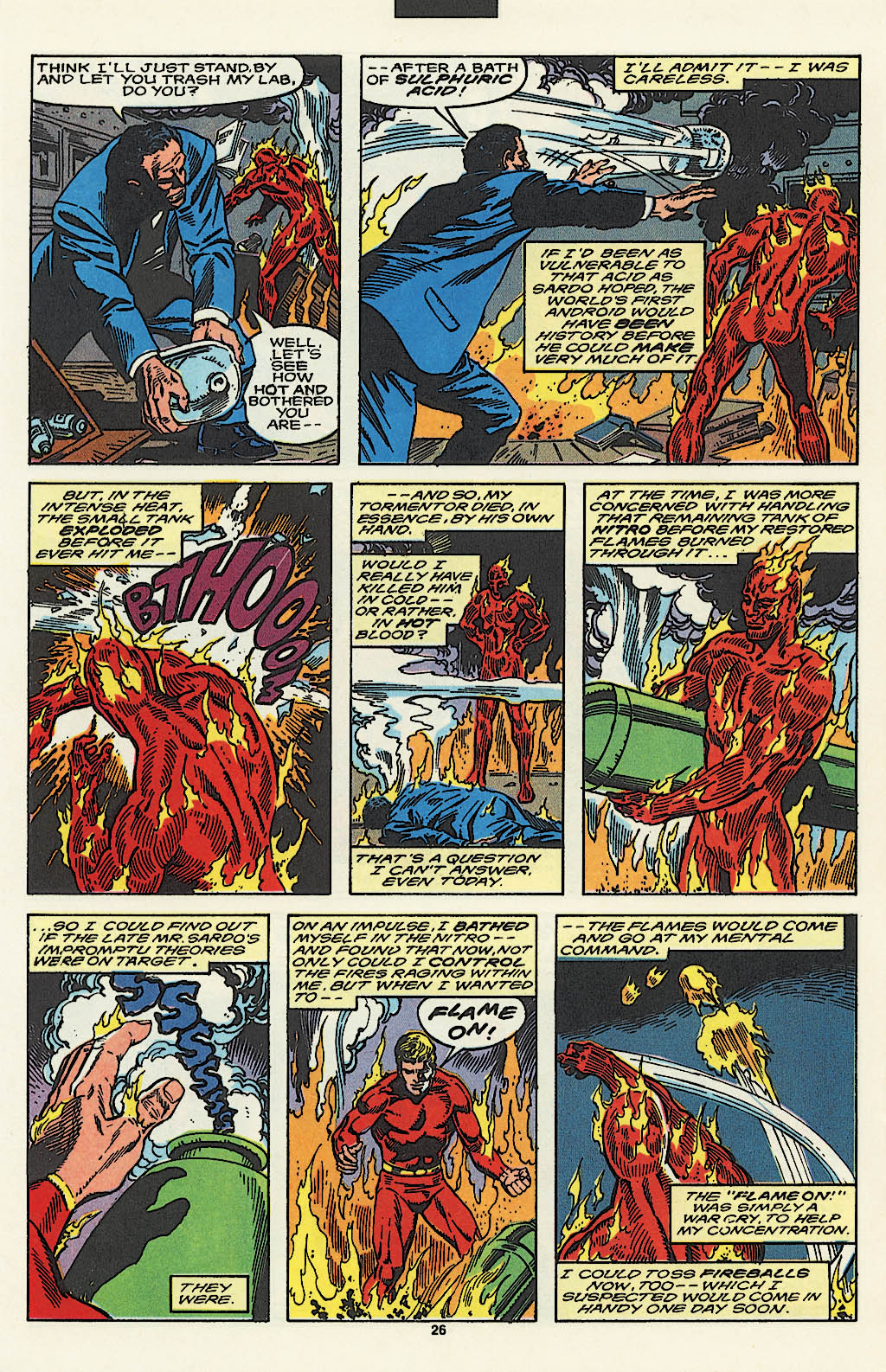 Read online The Saga of the Original Human Torch comic -  Issue #1 - 21