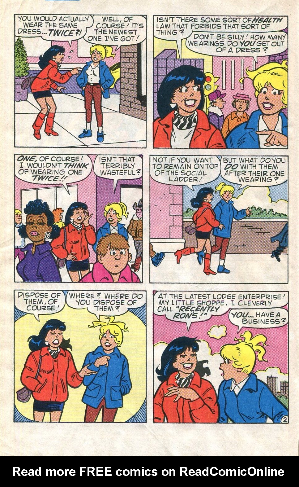 Read online Betty and Veronica (1987) comic -  Issue #46 - 4