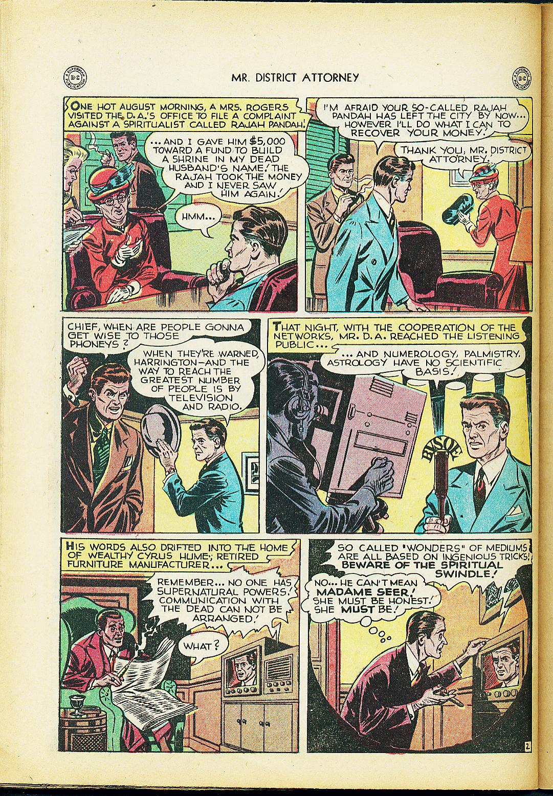 Read online Mr. District Attorney comic -  Issue #1 - 44