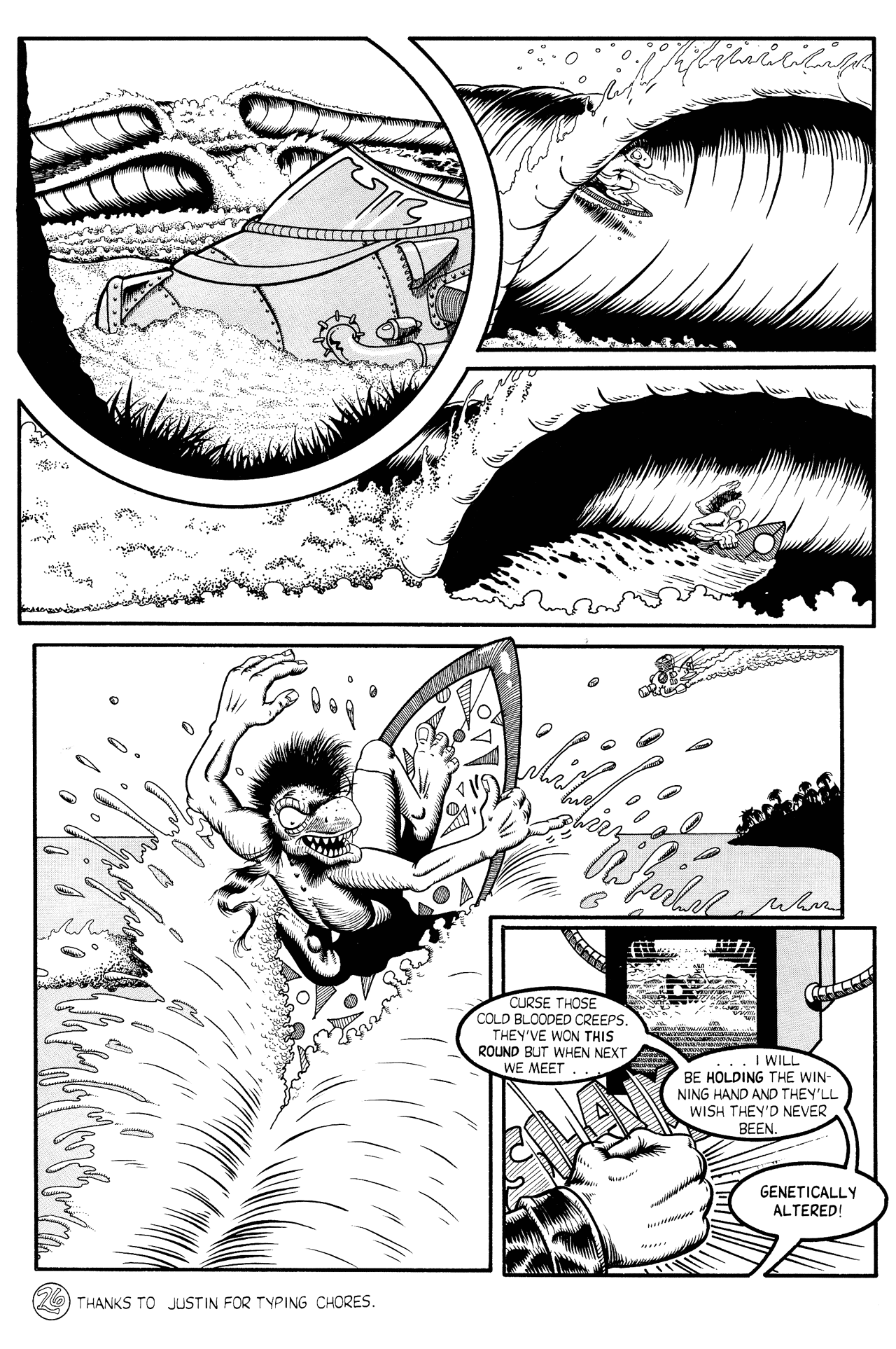 Read online Cold-Blooded Chameleon Commandos comic -  Issue #5 - 27
