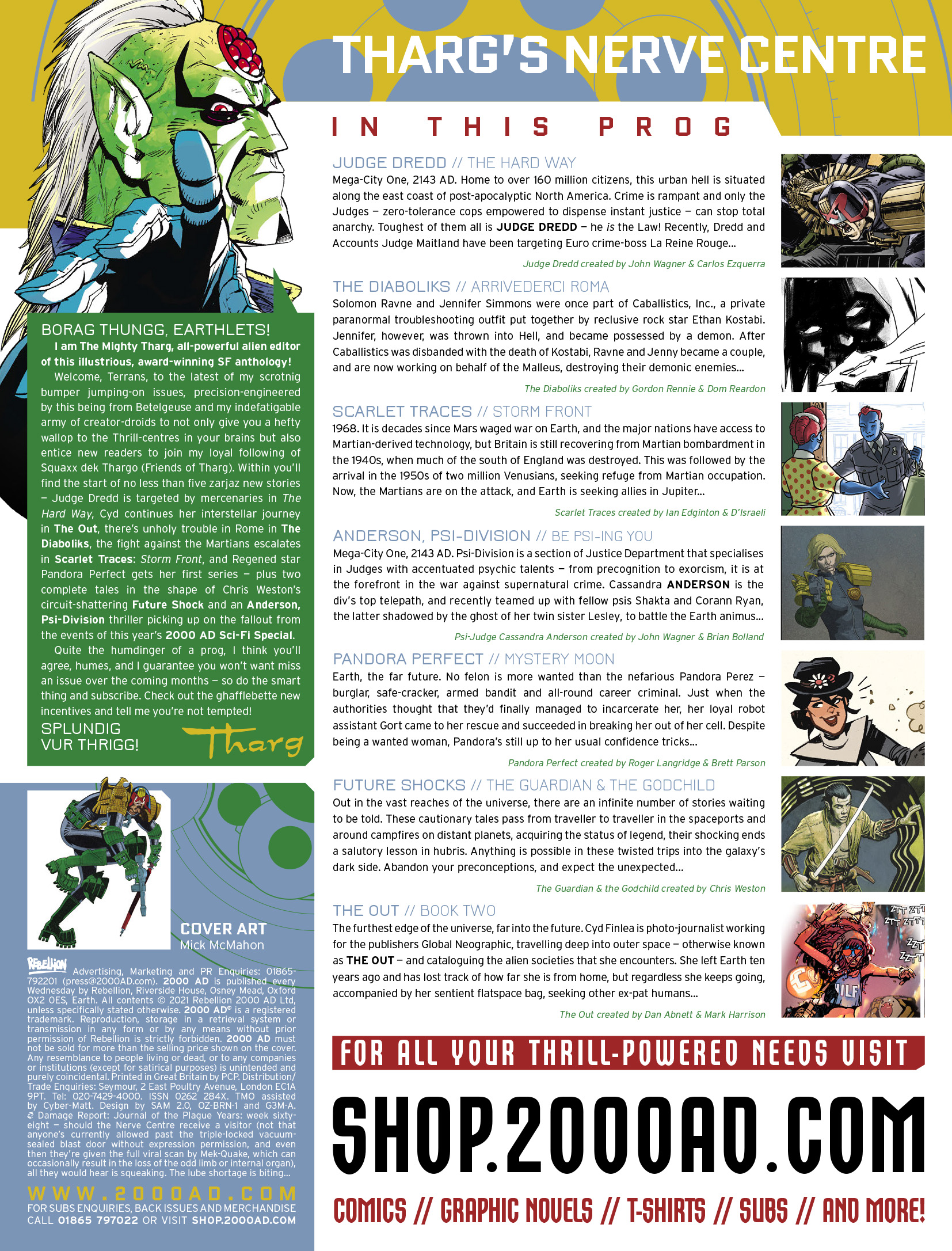 Read online 2000 AD comic -  Issue #2250 - 2