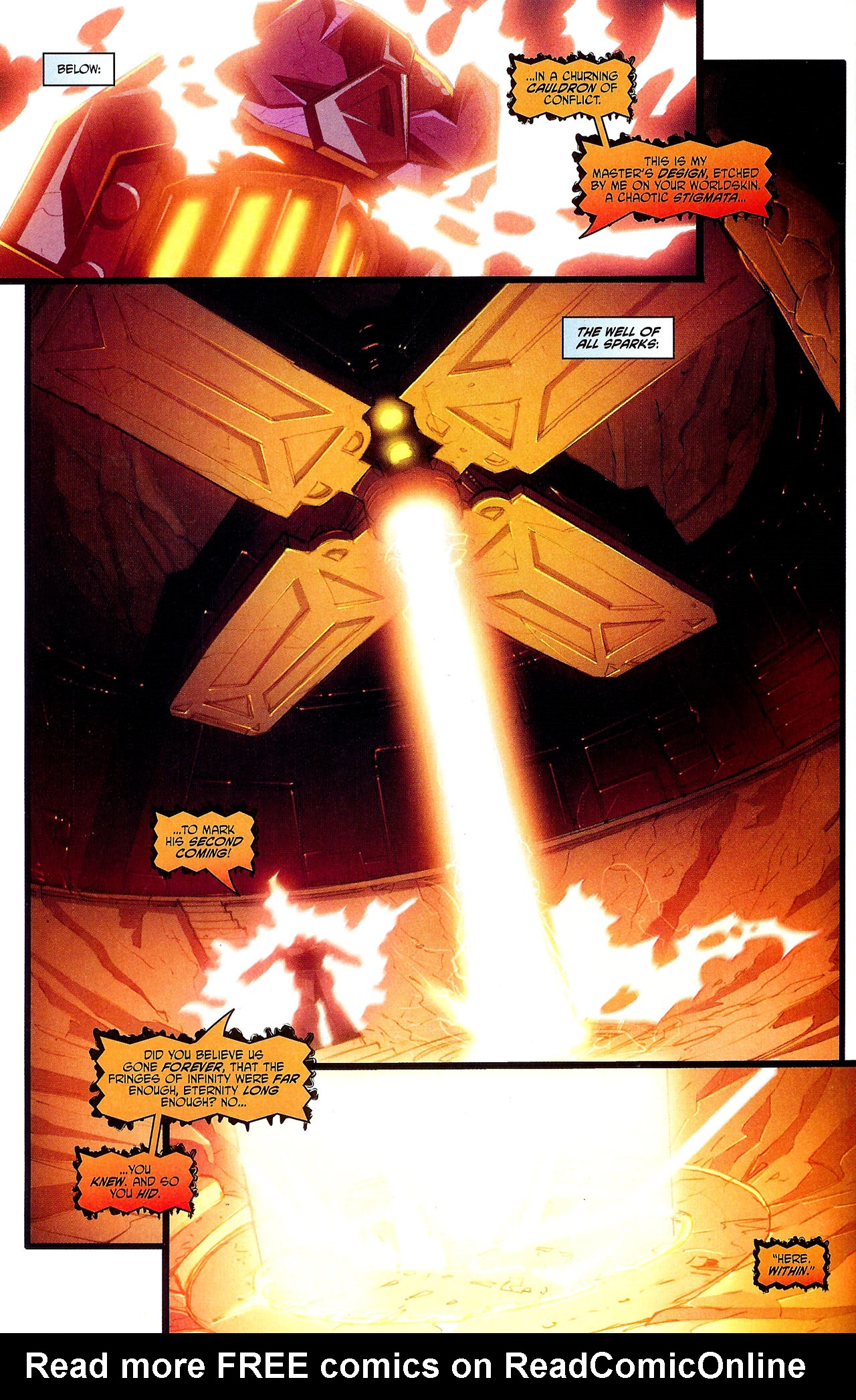 Read online Transformers War Within: "The Dark Ages" comic -  Issue #6 - 4