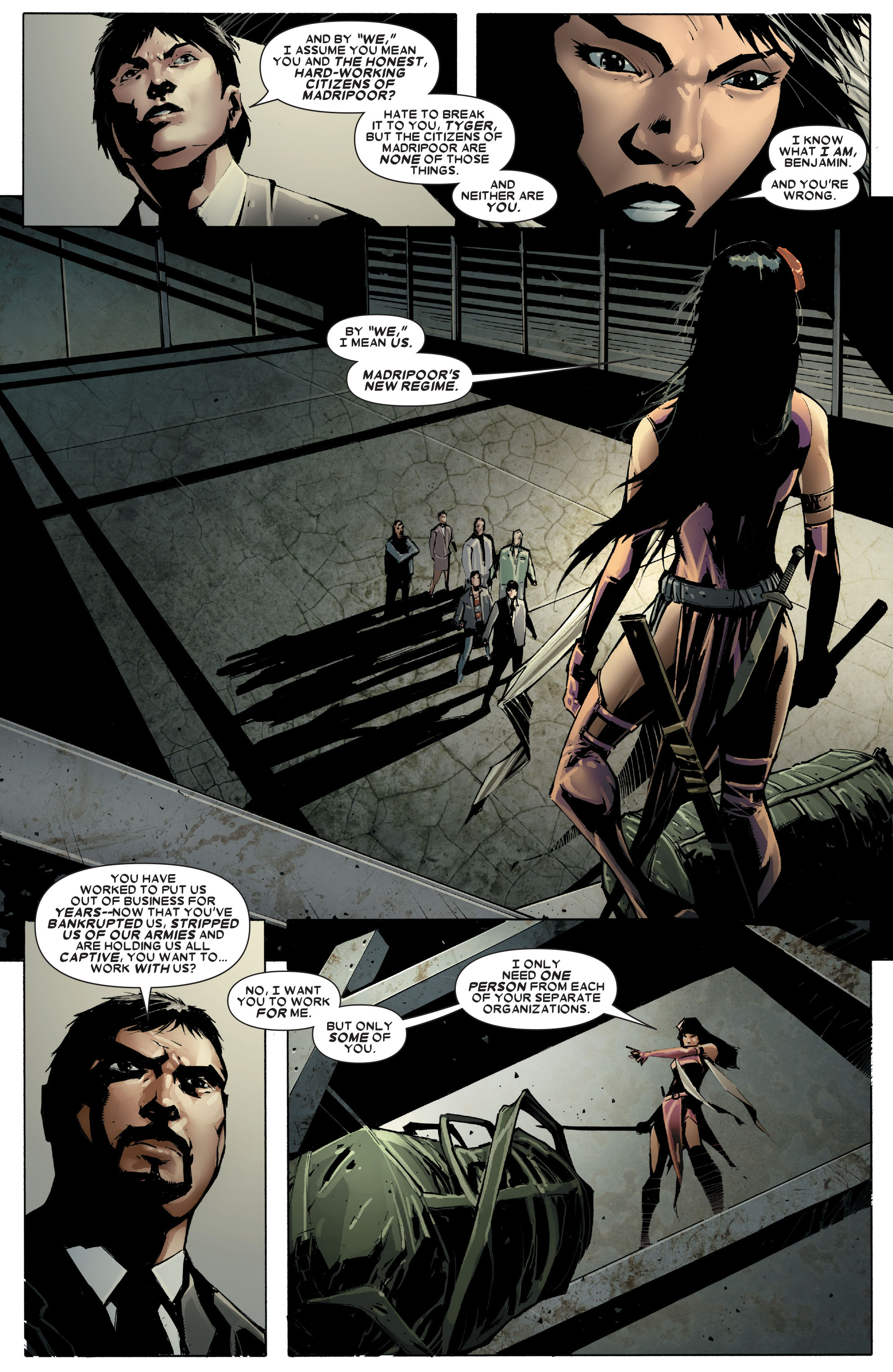 Read online Daken: Dark Wolverine comic -  Issue #7 - 12