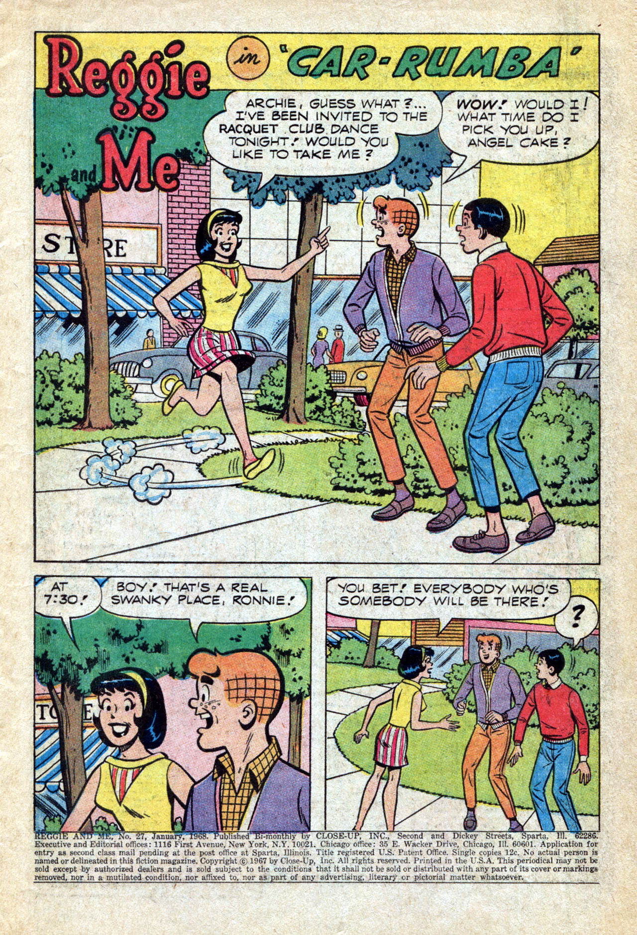 Read online Reggie and Me (1966) comic -  Issue #27 - 3