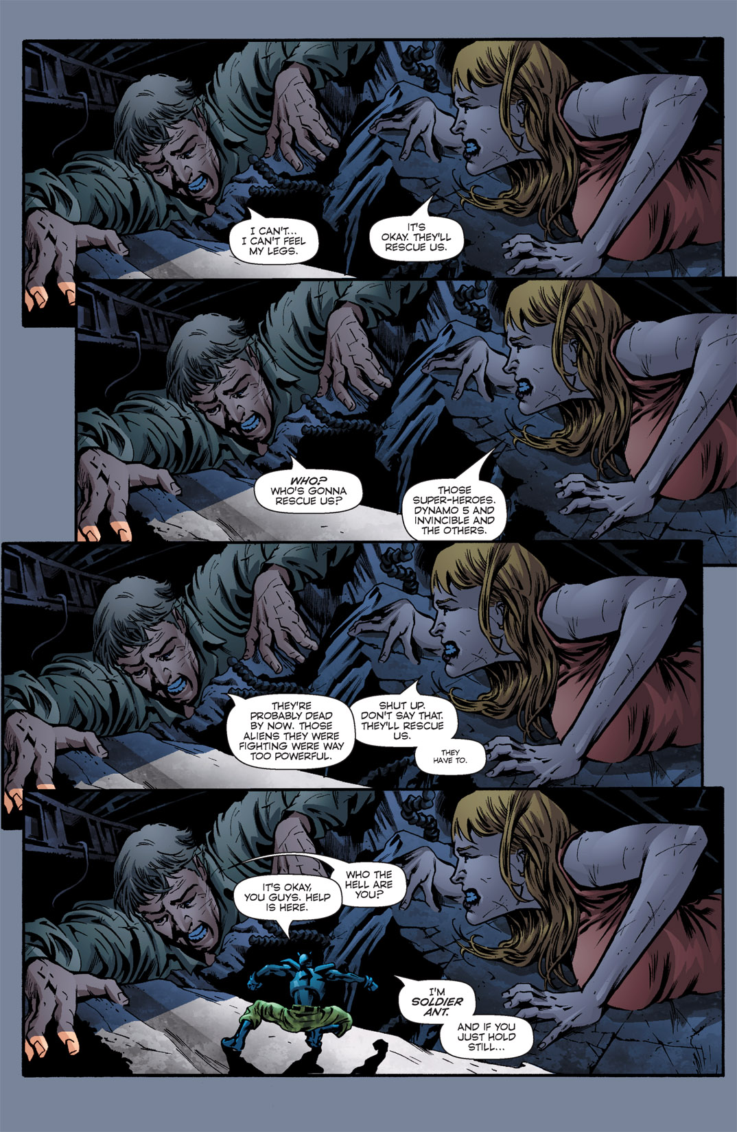 Read online Dynamo 5: Sins Of The Father comic -  Issue #4 - 3