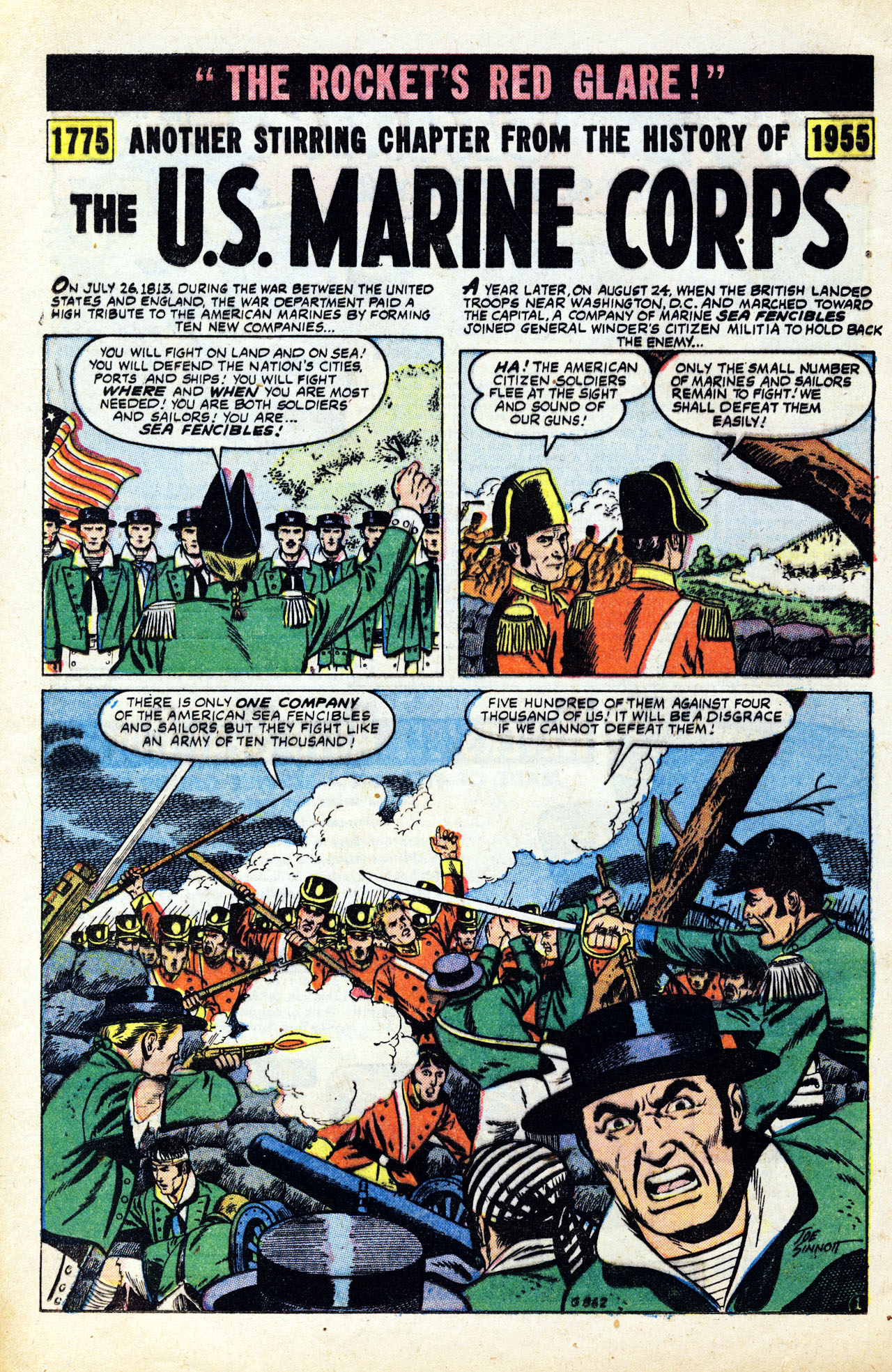 Read online Marines in Battle comic -  Issue #9 - 20