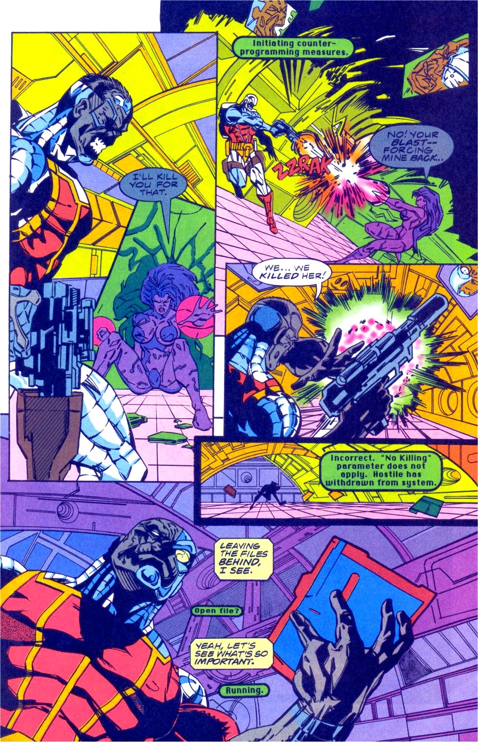 Read online Deathlok (1991) comic -  Issue #23 - 8