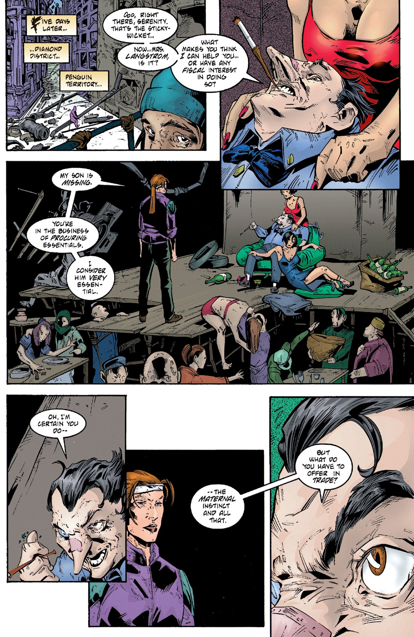 Read online Batman: No Man's Land (2011) comic -  Issue # TPB 2 - 224